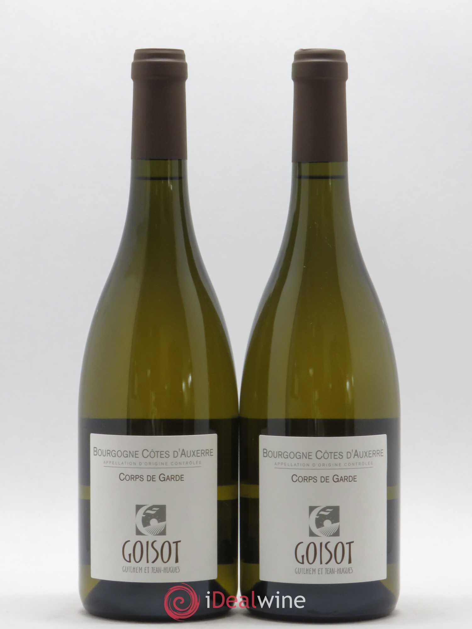 Bourgogne Côtes d'Auxerre Corps de Garde Goisot (sans prix de réserve) 2017 - Posten von 2 Flaschen - 0