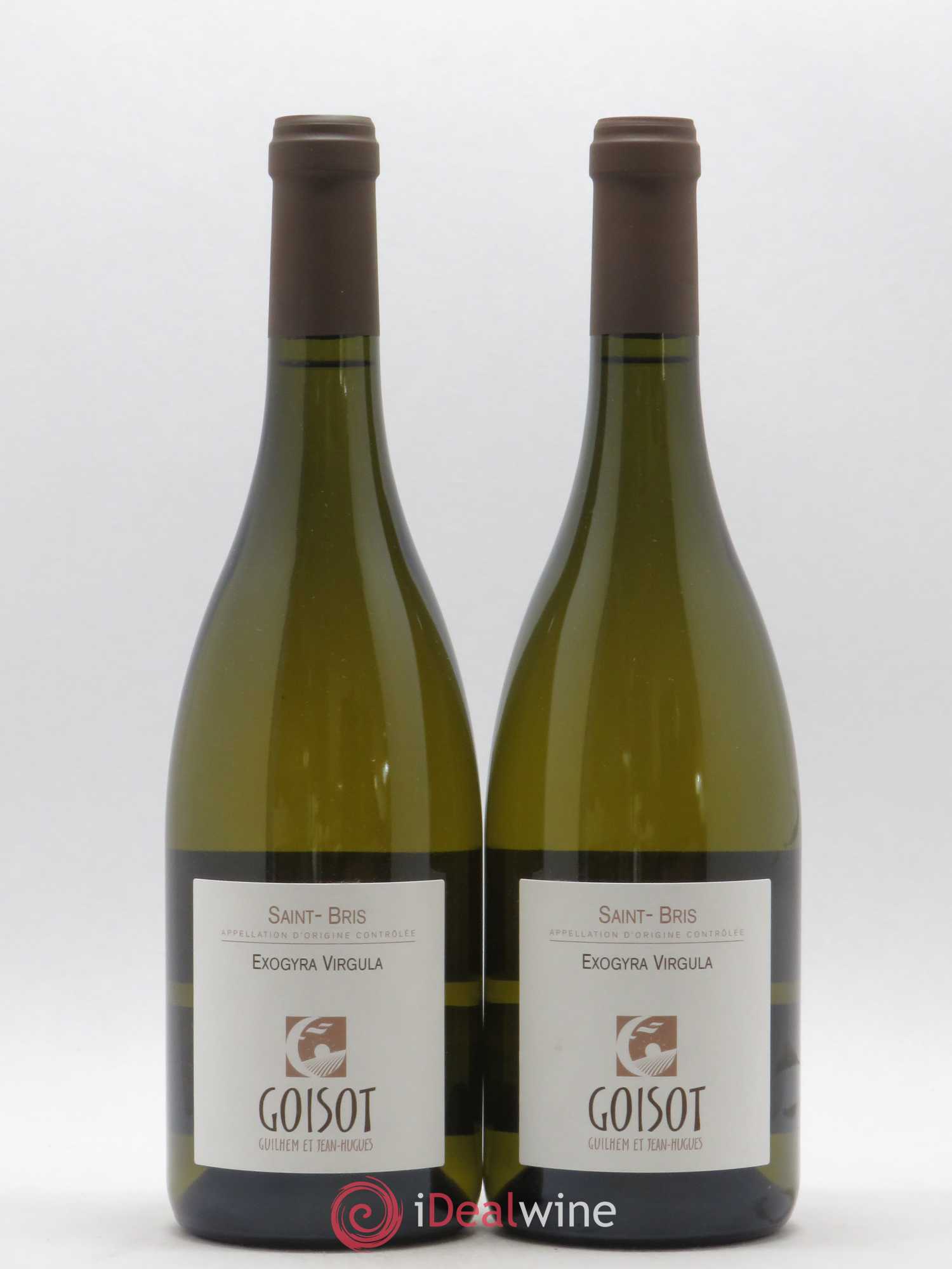 Saint-Bris Exogyra Virgula Goisot (sans prix de réserve) 2018 - Lot de 2 bouteilles - 0