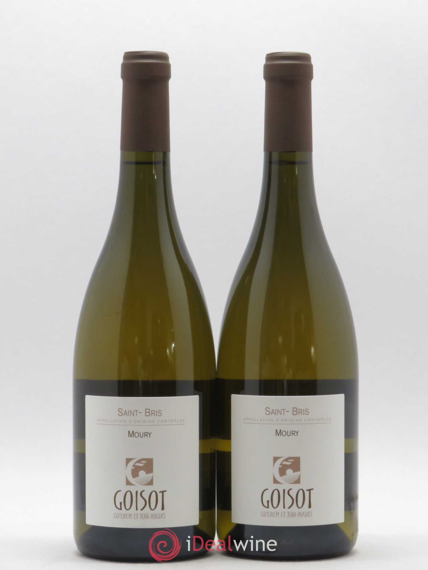 Bourgogne Saint-Bris Moury Domaine Goisot (sans prix de réserve) 2018 - Posten von 2 Flaschen - 0