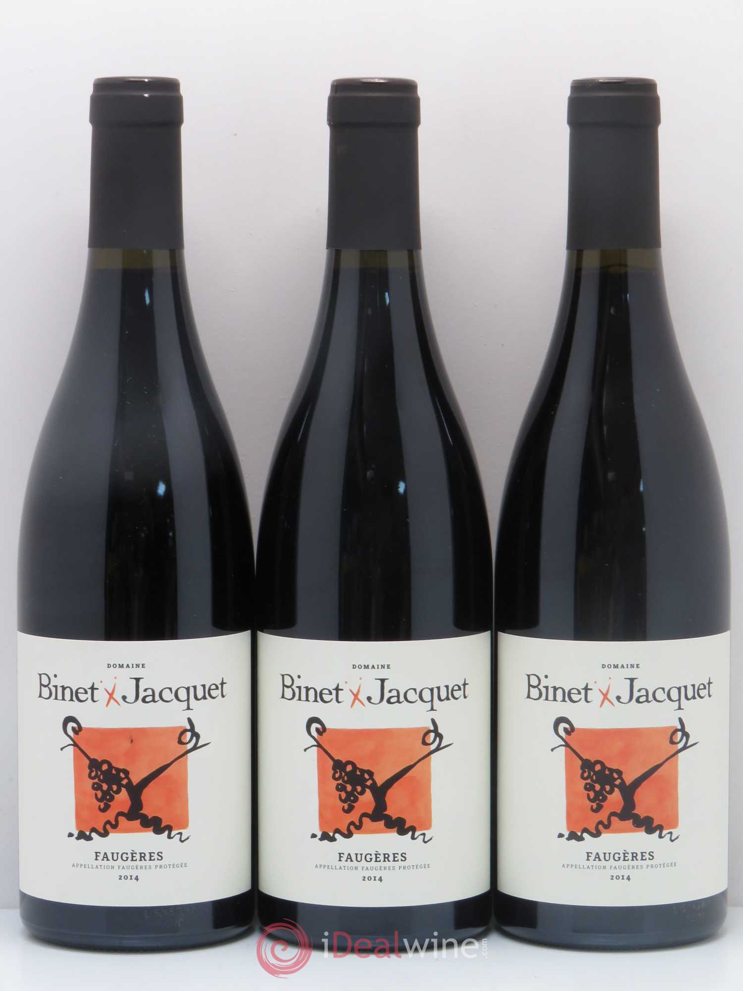 Faugères Tradition Domaine Binet Jacquet (sans prix de réserve) 2014 - Posten von 6 Flaschen - 2
