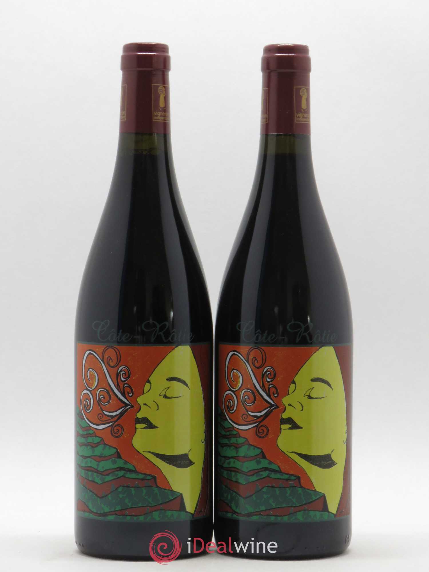 Côte-Rôtie La Péroline Vignobles Levet (sans prix de réserve) 2016 - Lot de 2 bouteilles - 0