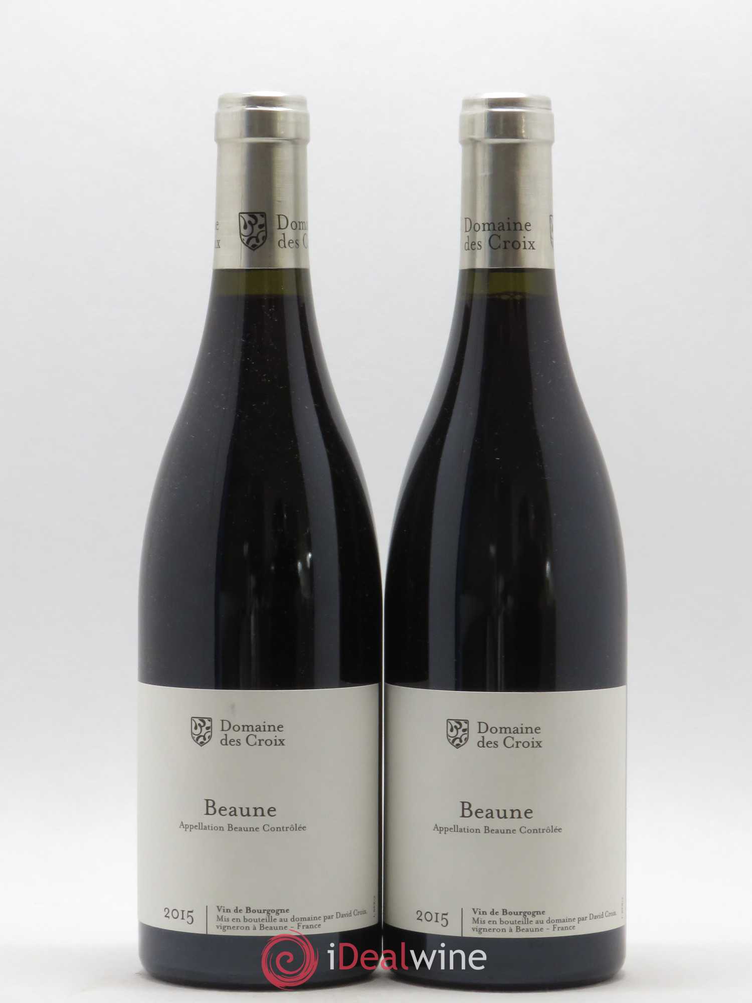 Beaune Croix (Domaine des) (sans prix de réserve) 2015 - Lot de 2 bouteilles - 0