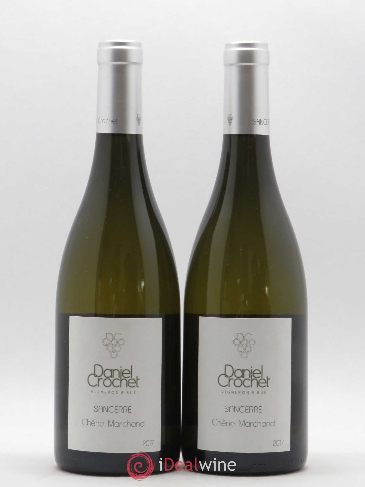 Sancerre Le Chêne Marchand Daniel Crochet (sans prix de réserve) 2017 - Lot de 2 bouteilles - 0