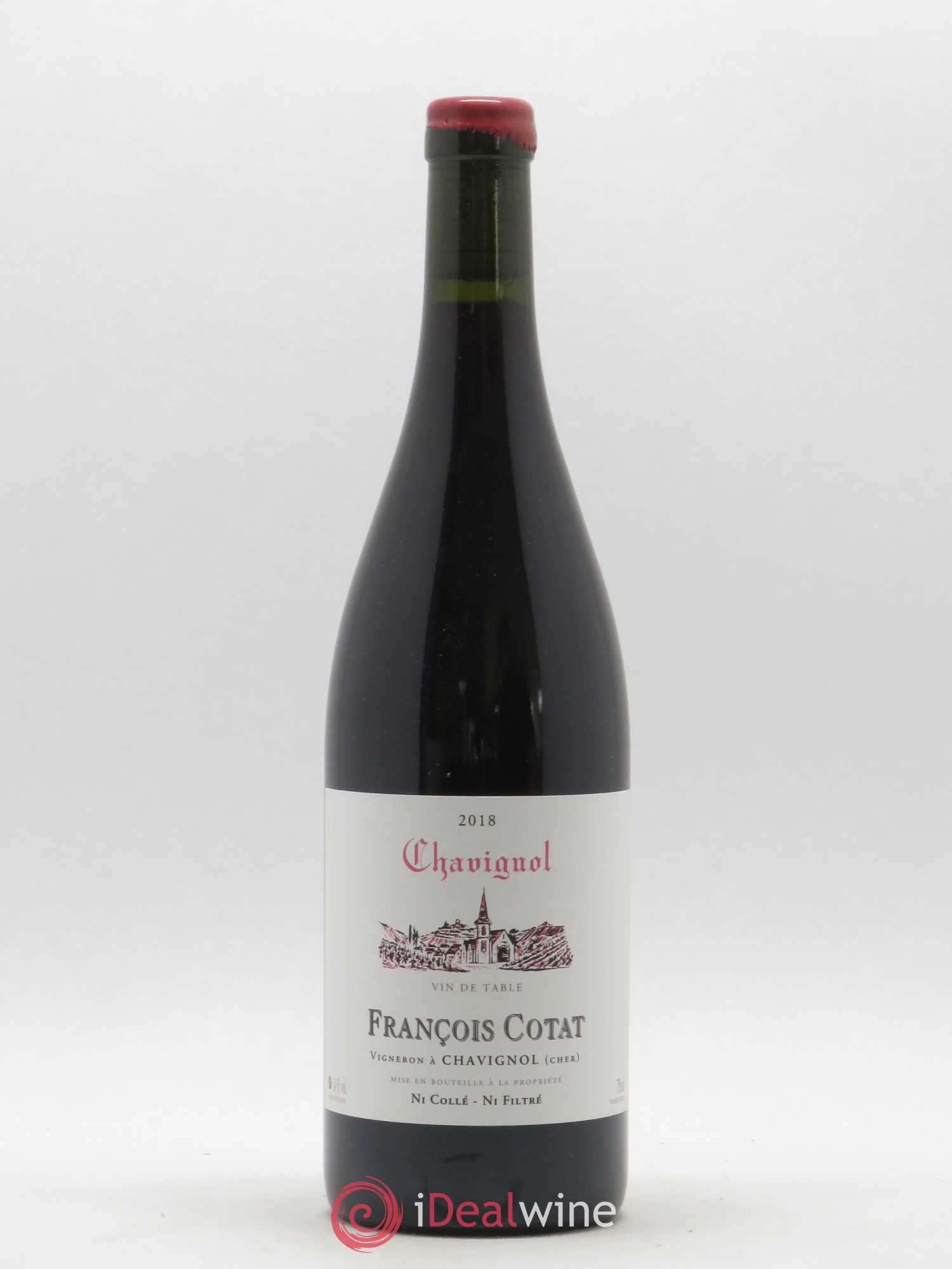 Vin de table - Chavignol François Cotat (sans prix de réserve) 2018 - Lot de 1 bouteille - 0