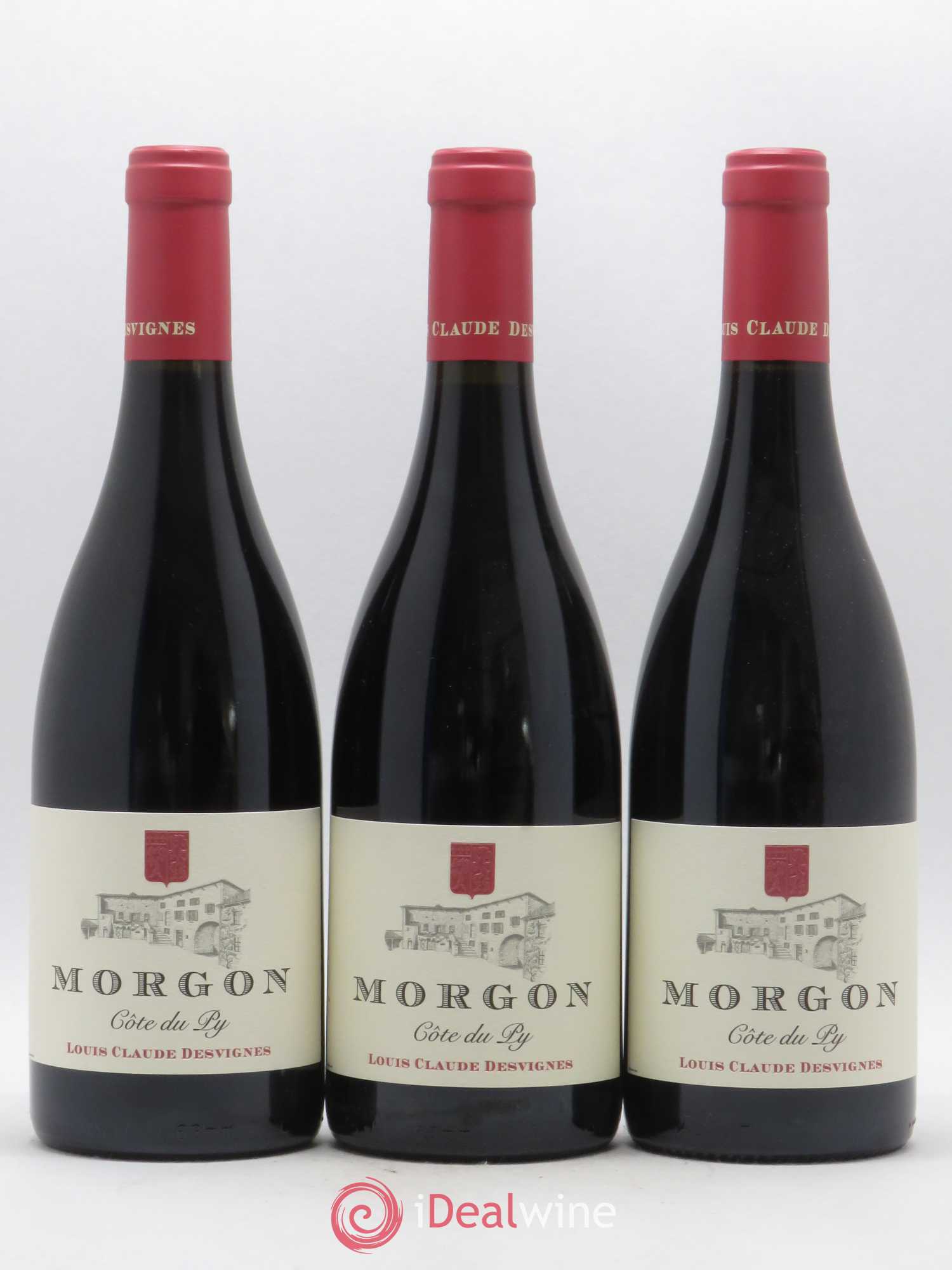 Morgon Côte du Py Louis-Claude Desvignes (sans prix de réserve) 2018 - Lot de 3 bouteilles - 0