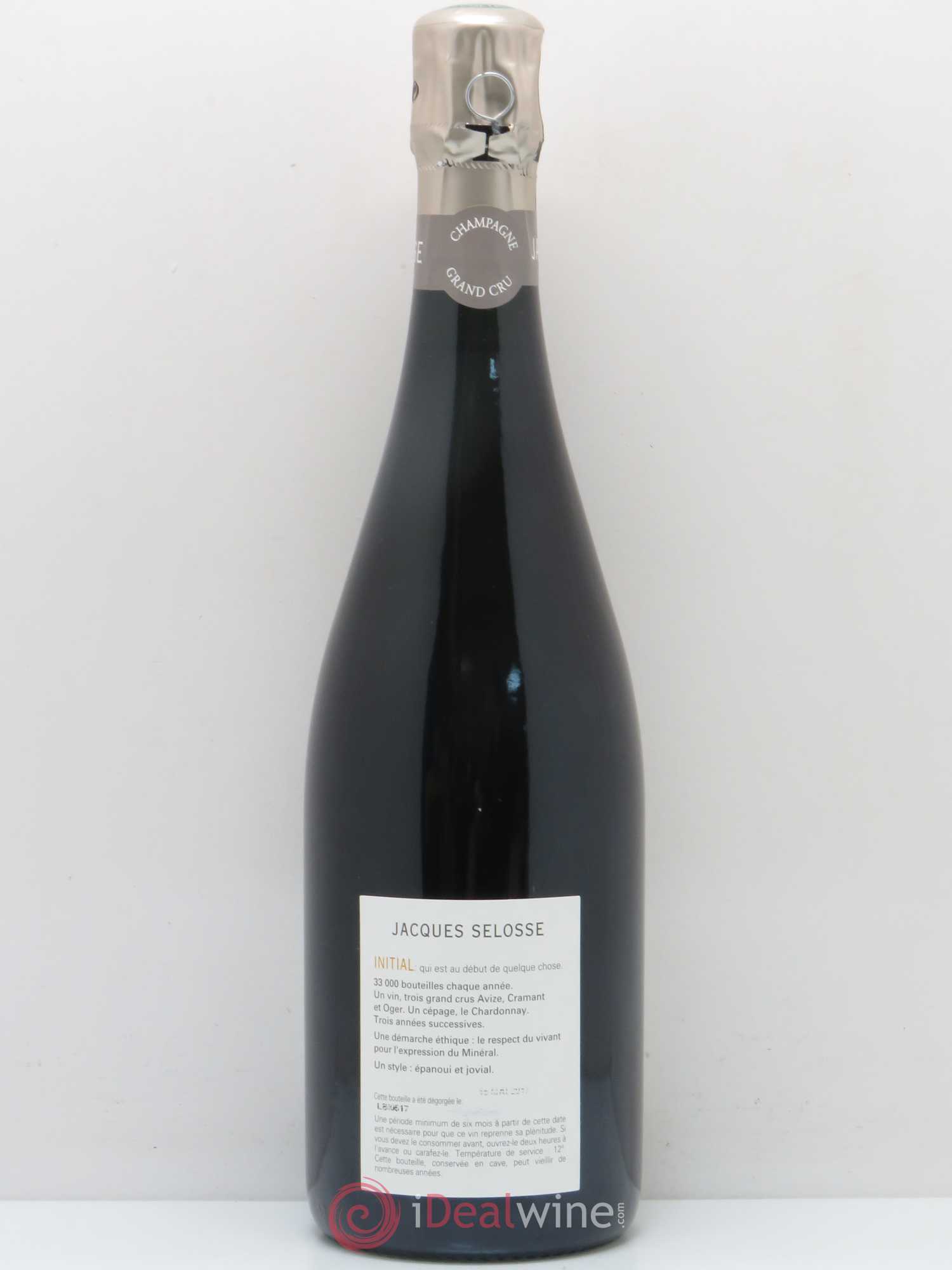 Initial Brut Jacques Selosse - Lot de 1 bouteille - 1
