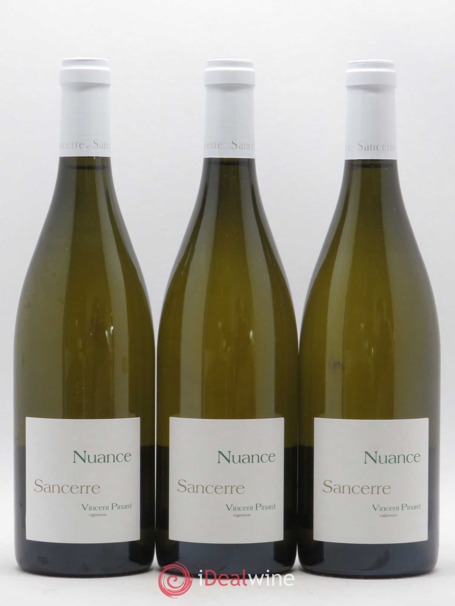 Sancerre Nuance Vincent Pinard (sans prix de réserve) 2018 - Lot de 3 bouteilles - 0