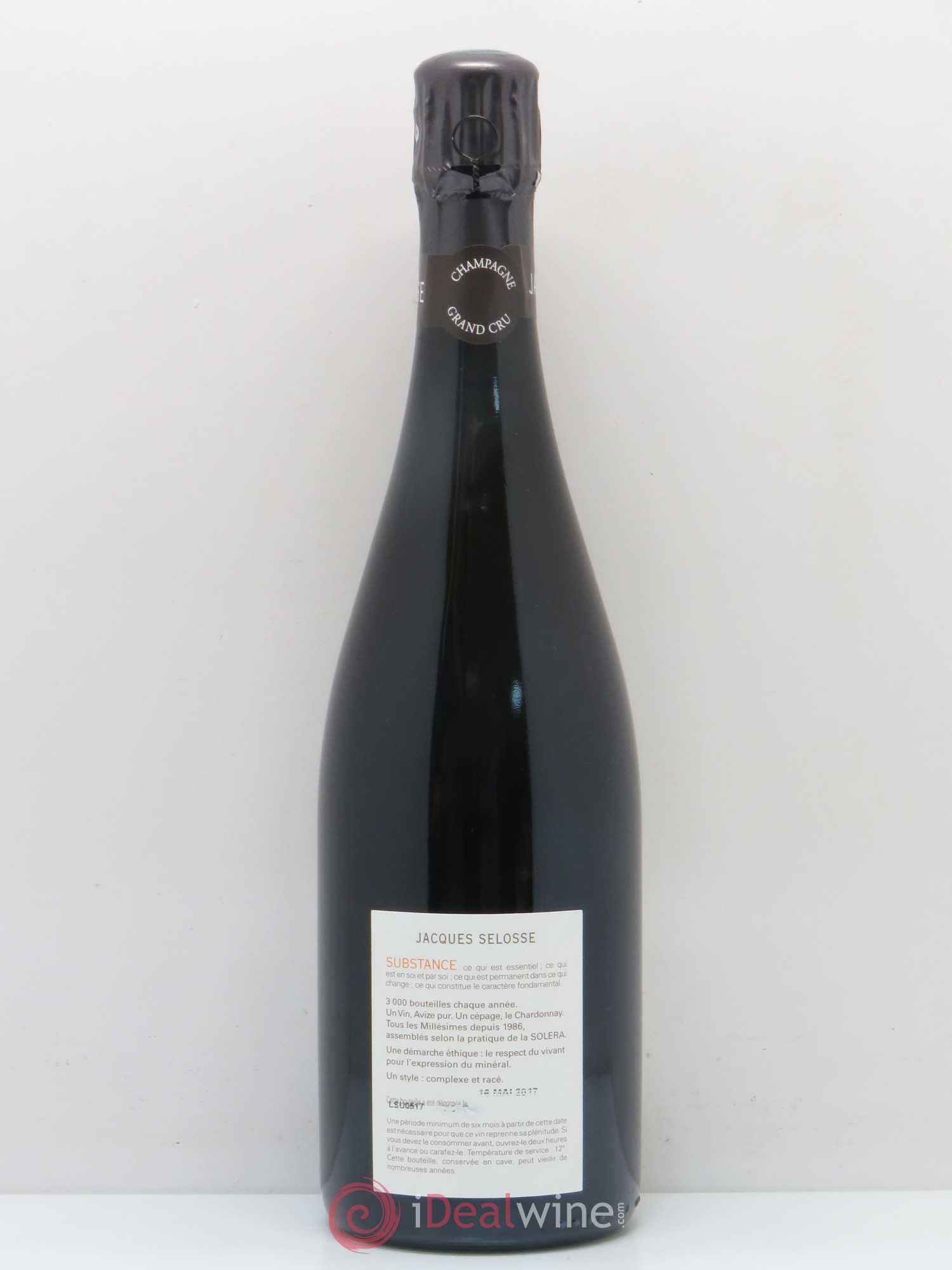 Substance Jacques Selosse - Lot de 1 bouteille - 1