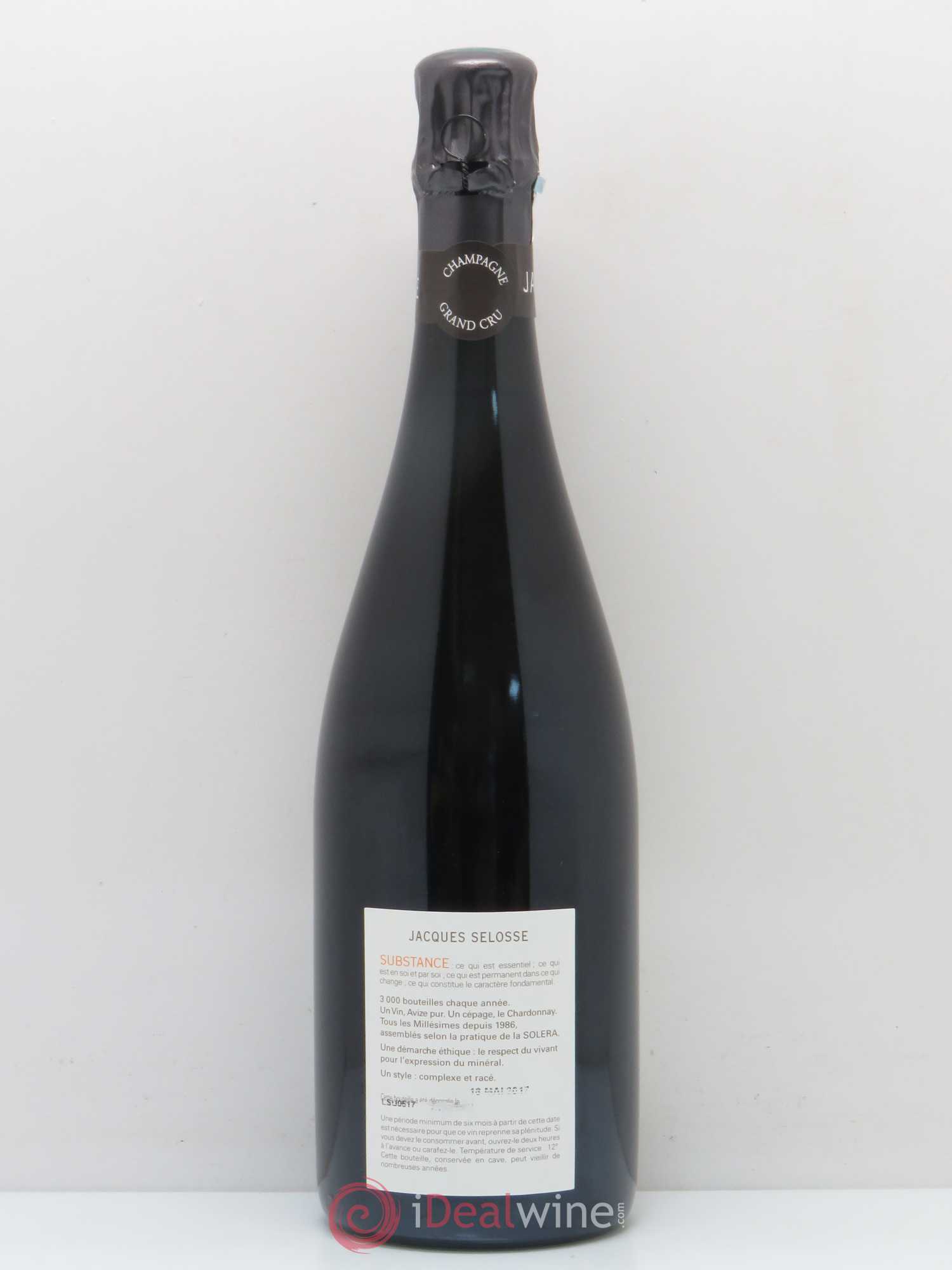 Substance Jacques Selosse - Lot de 1 bouteille - 1