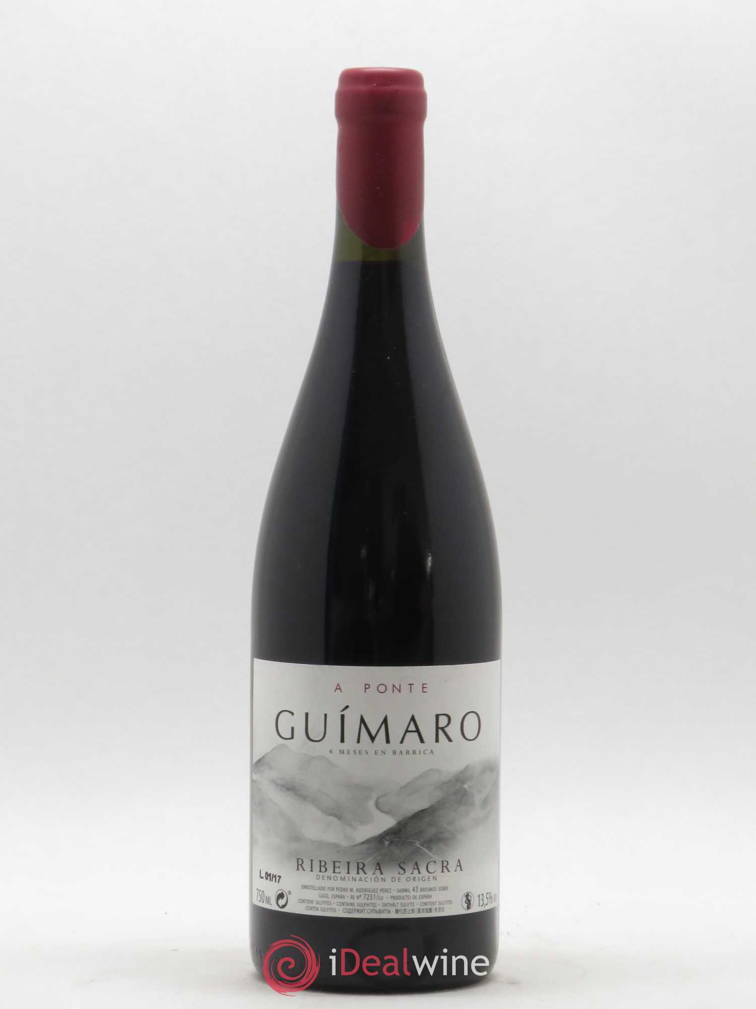 Espagne Ribeira Sacra DO Guimaro A Ponte (sans prix de réserve) 2017 - Posten von 1 Flasche - 0