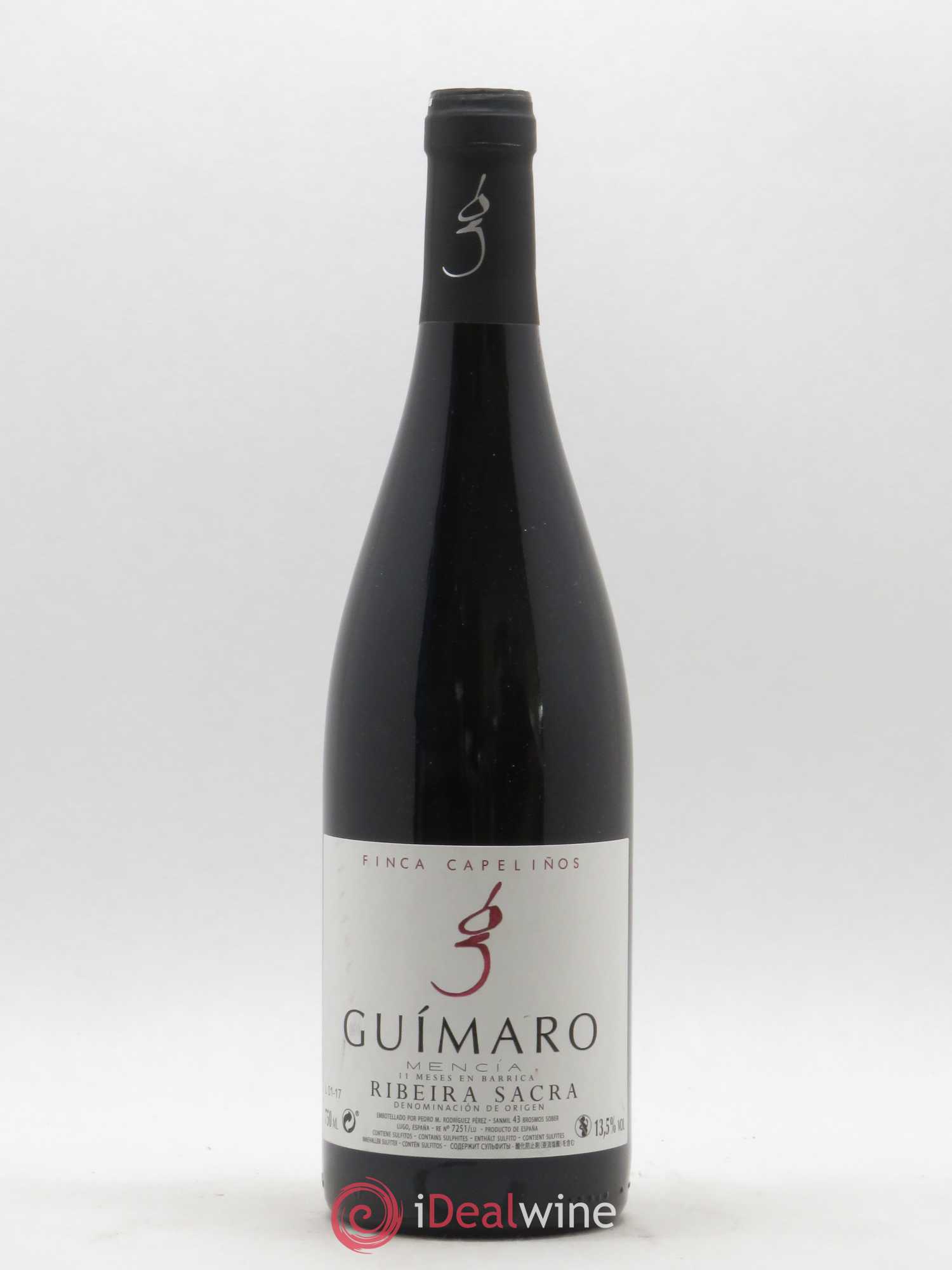 Espagne Ribeira Sacra DO Guimaro Finca Capelinos (sans prix de réserve) 2017 - Posten von 1 Flasche - 0