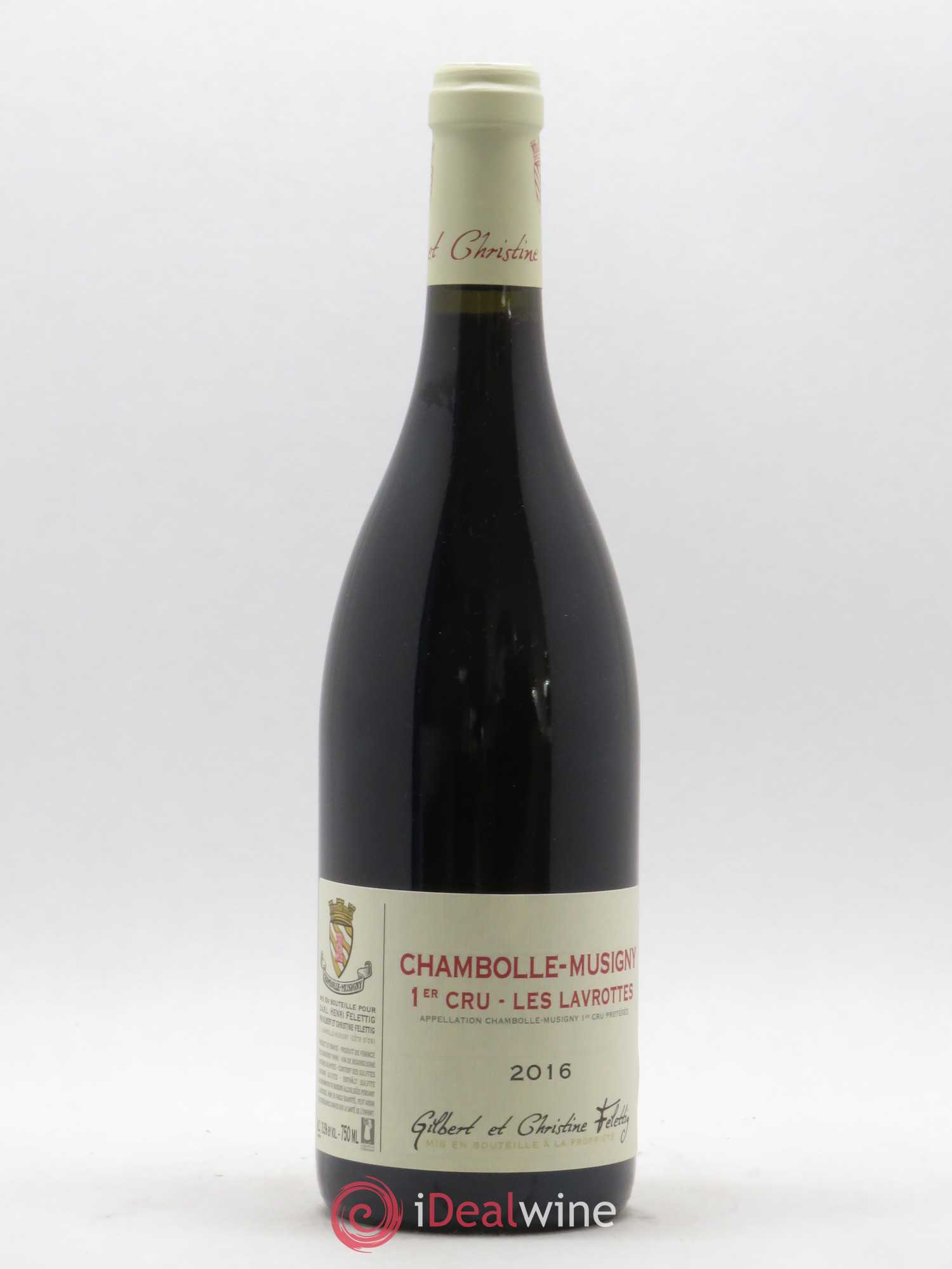 Chambolle-Musigny 1er Cru Les Lavrottes Felettig (Domaine) (sans prix de réserve) 2016 - Lot de 1 bouteille - 0