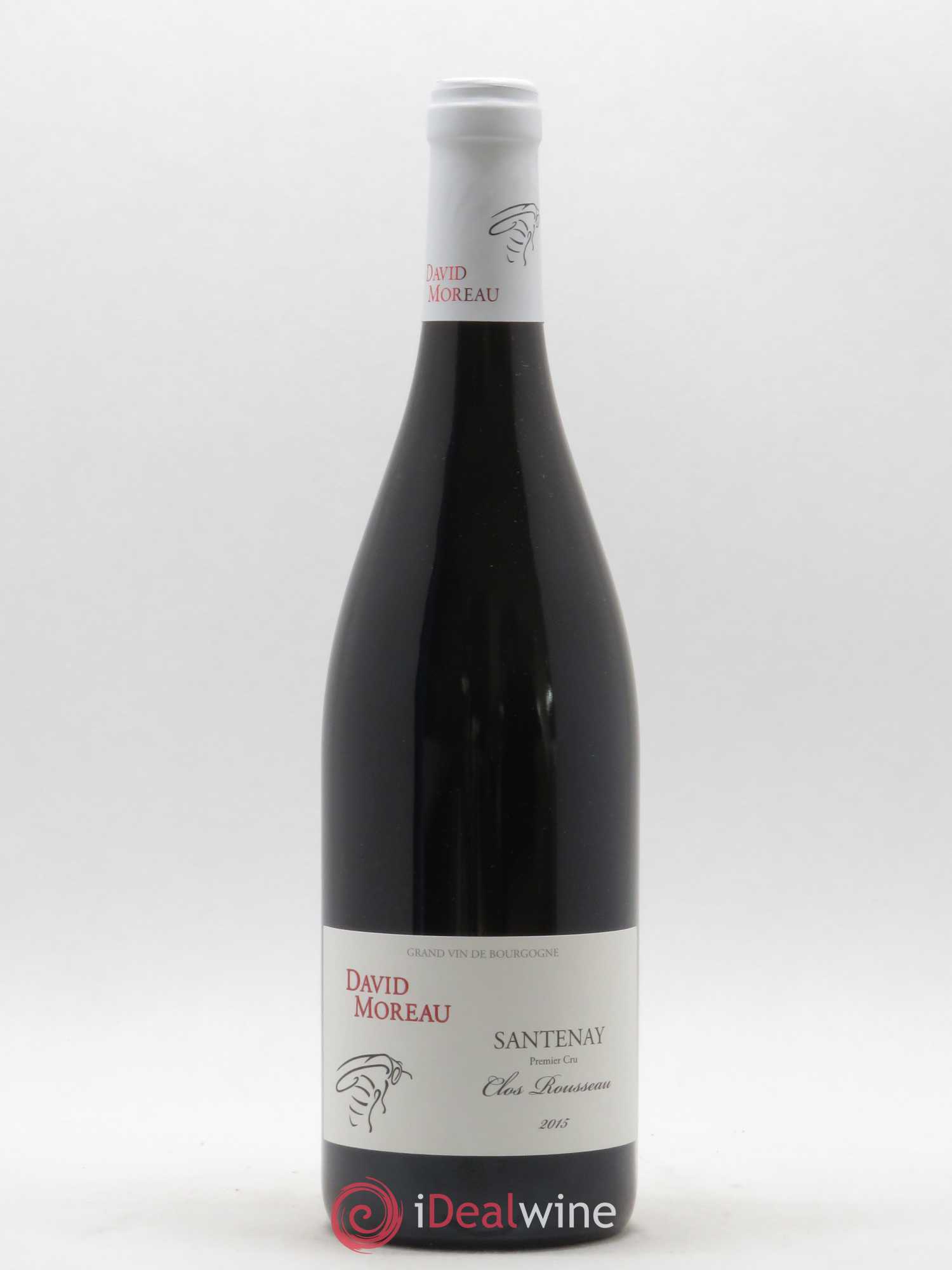 Santenay 1er Cru Clos Rousseau David Moreau (sans prix de réserve) 2015 - Posten von 1 Flasche - 0