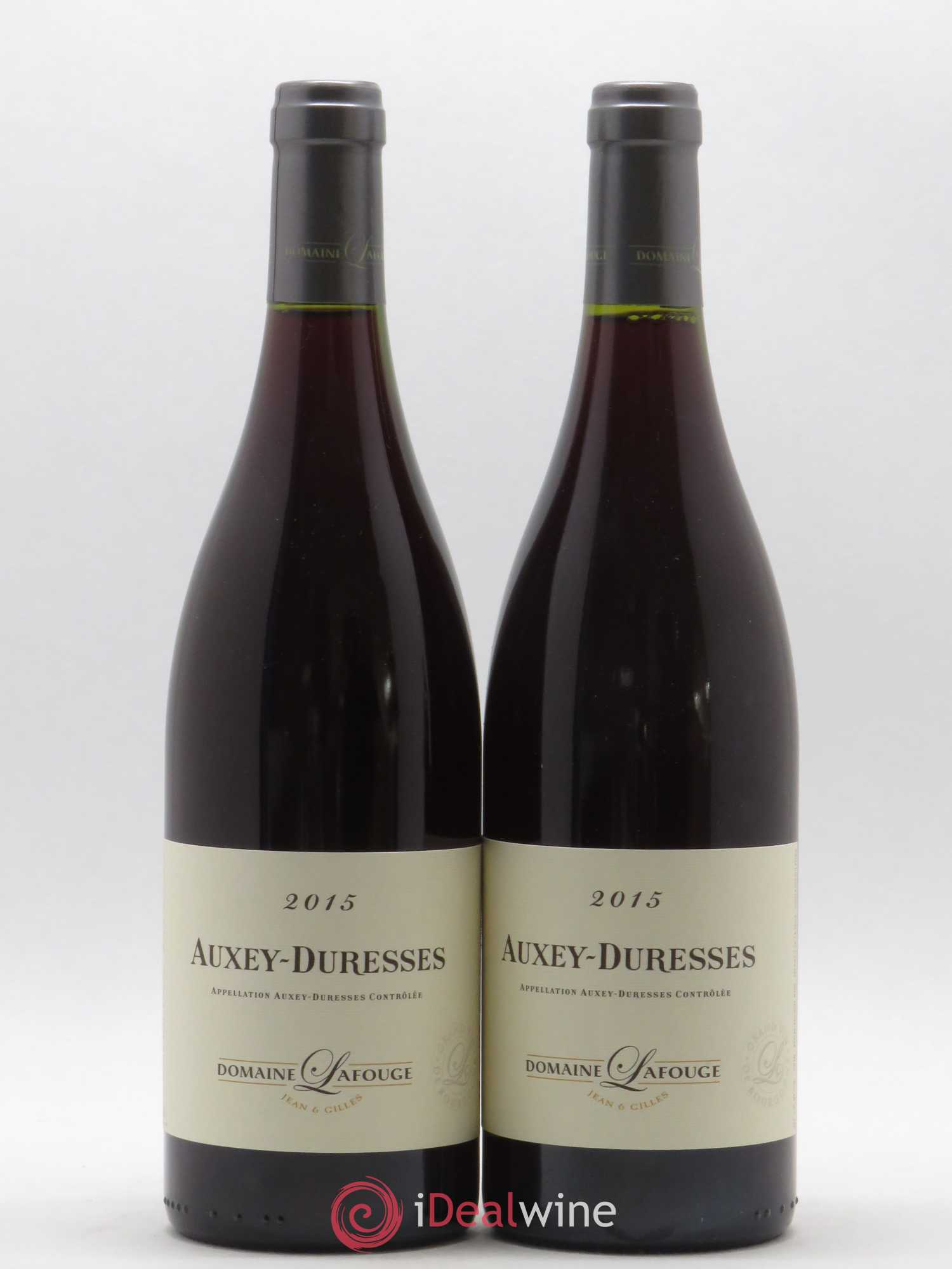 Auxey-Duresses Domaine Lafouge (sans prix de réserve) 2015 - Posten von 2 Flaschen - 0