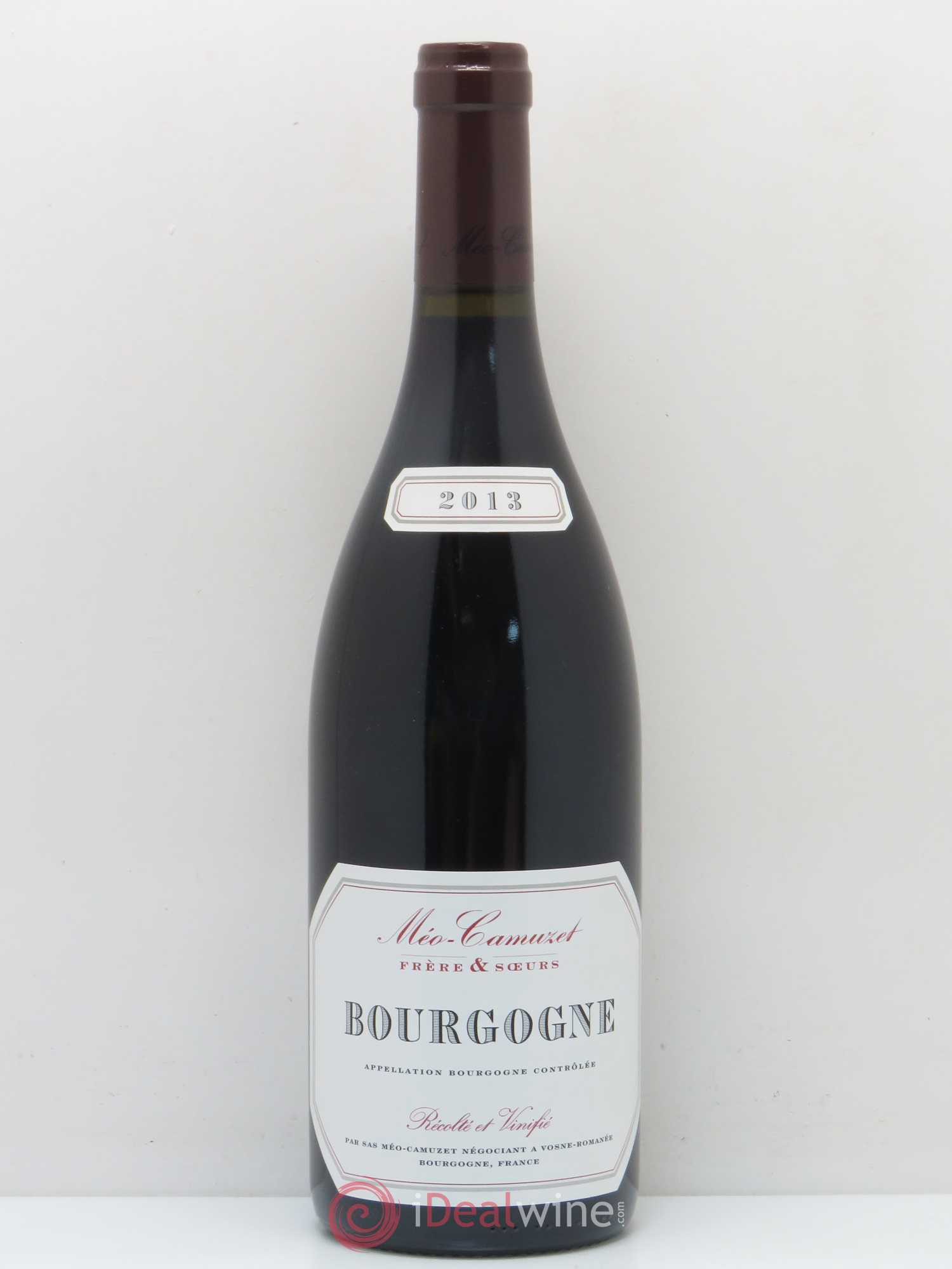 Bourgogne Méo-Camuzet (Domaine) Frère et Soeur 2013 - Lot de 1 bouteille - 0