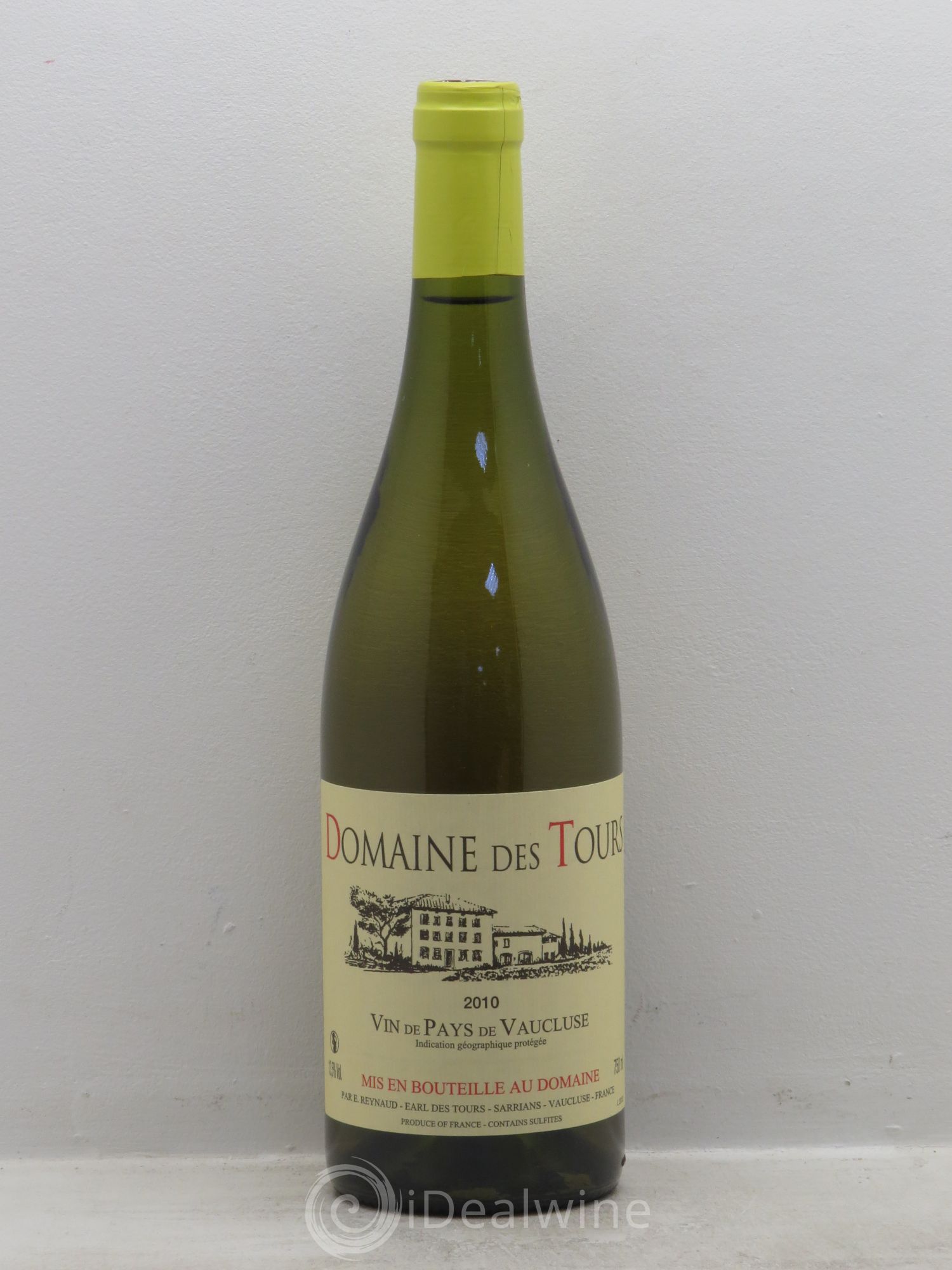 Divers VdP Vaucluse Domaine des Tours (sans prix de réserve) 2010 - Posten von 6 Flaschen - 0