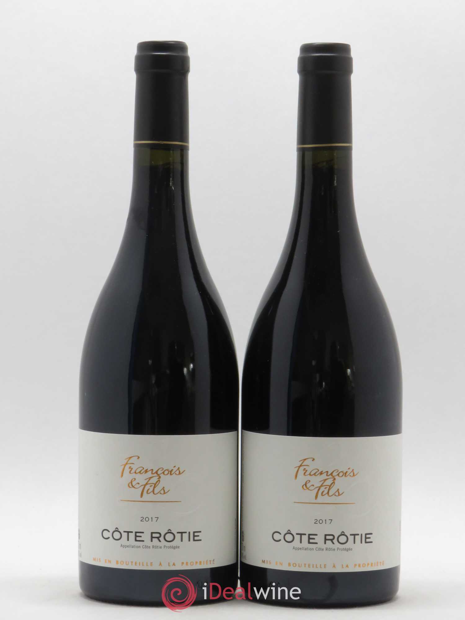 Côte-Rôtie Domaine Francois Et Fils (sans prix de réserve) 2017 - Posten von 2 Flaschen - 0