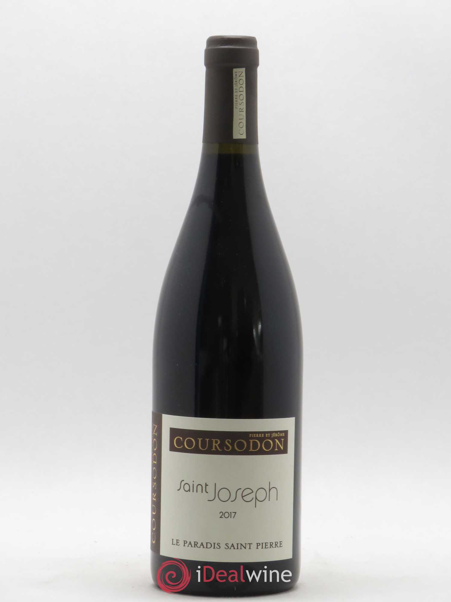 Saint-Joseph Le Paradis Saint-Pierre Pierre et Jérôme Coursodon (sans prix de réserve) 2017 - Lot de 1 bouteille - 0