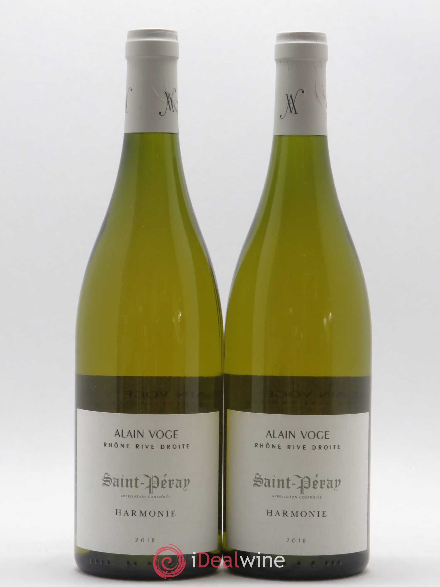 Saint-Péray Harmonie Alain Voge (Domaine) (sans prix de réserve) 2018 - Lot de 2 bouteilles - 0