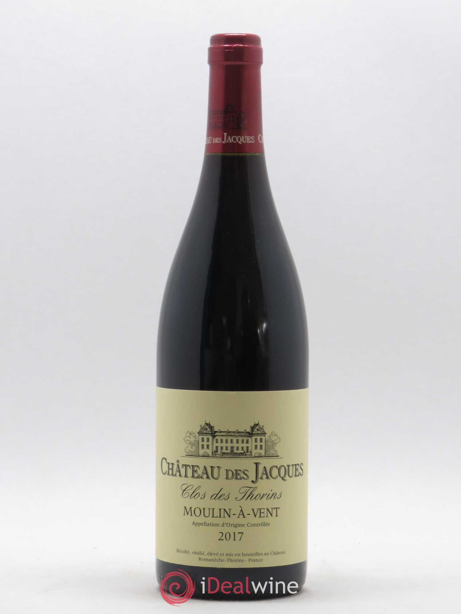 Moulin-à-Vent Clos des Thorins Château des Jacques (sans prix de réserve) 2017 - Lot de 1 bouteille - 0