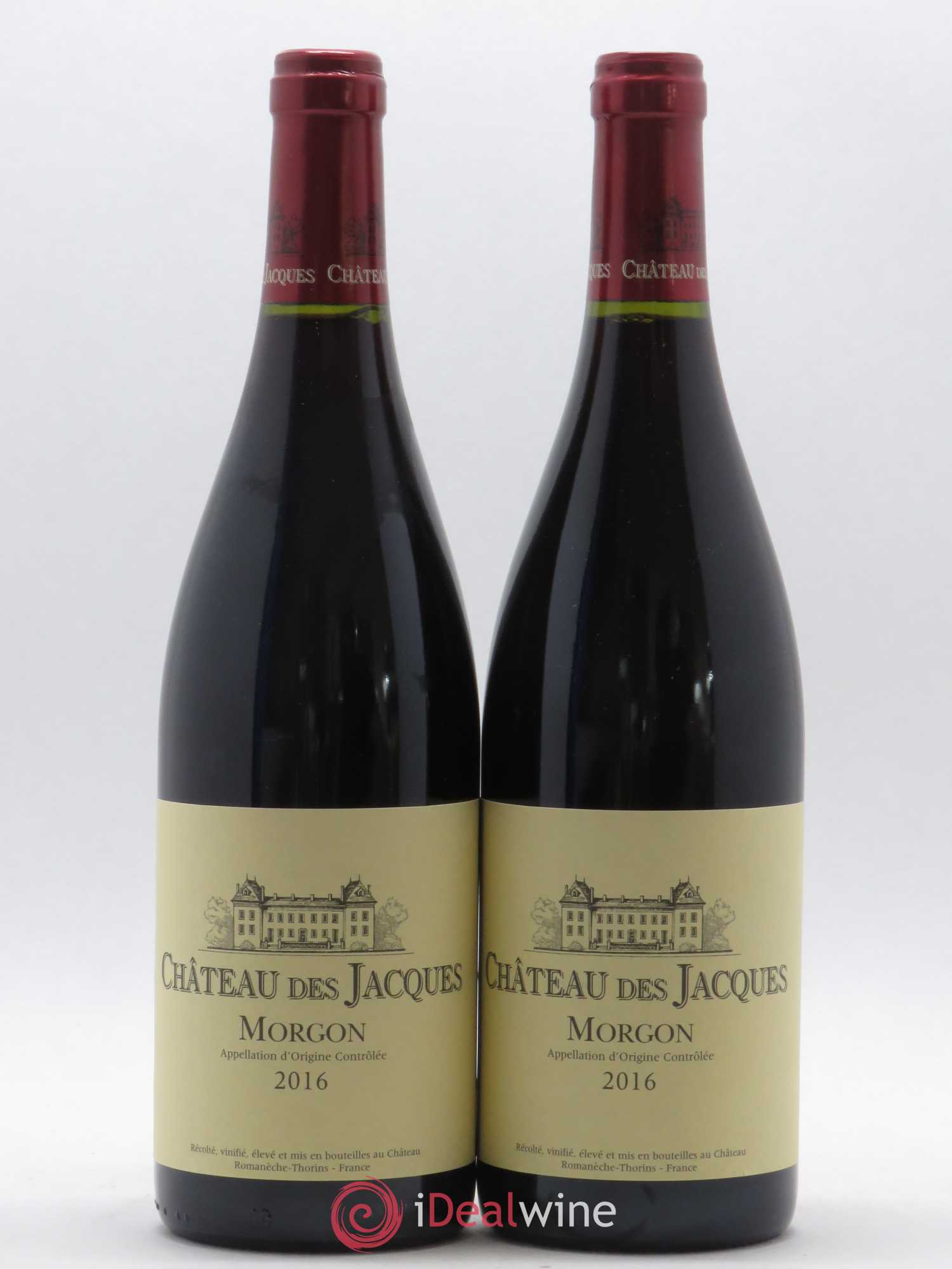 Morgon Château des Jacques (sans prix de réserve) 2016 - Lot de 2 bouteilles - 0
