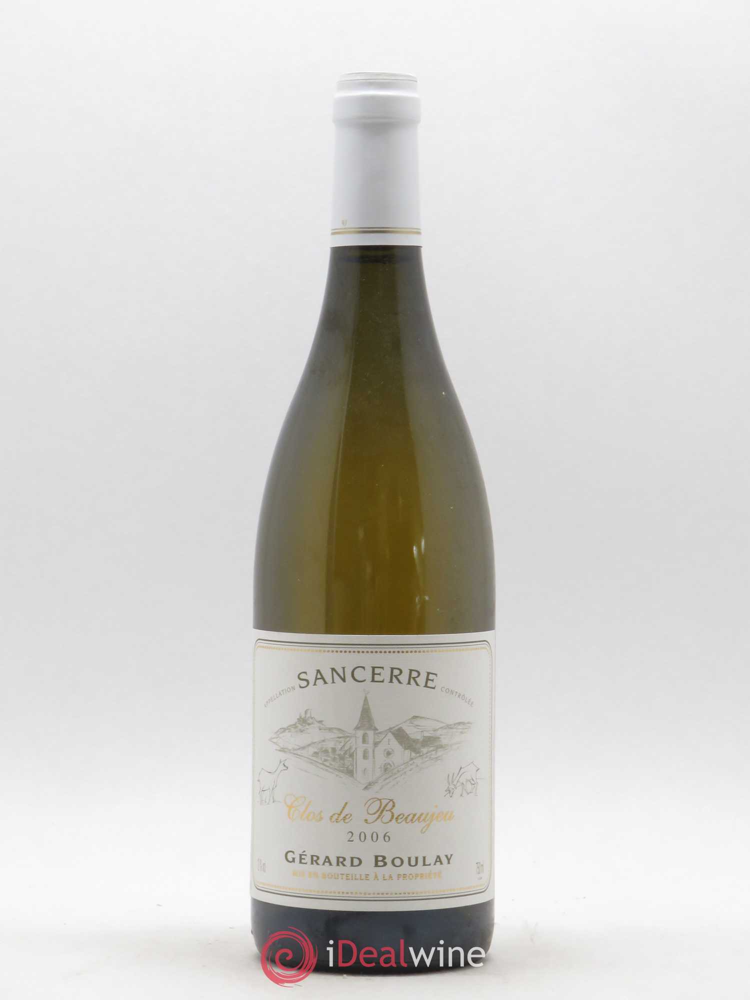 Sancerre Clos de Beaujeu Gérard Boulay (sans prix de réserve) 2006 - Lot de 1 bouteille - 0