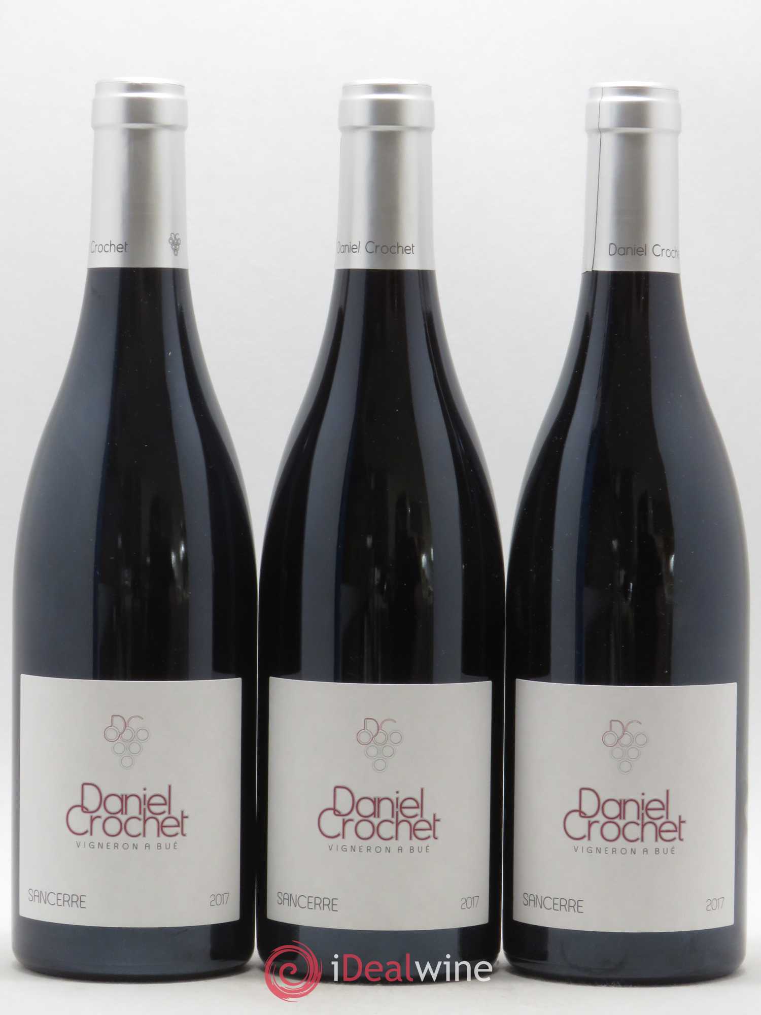 Sancerre Daniel Crochet (sans prix de réserve) 2017 - Lot de 3 bouteilles - 0