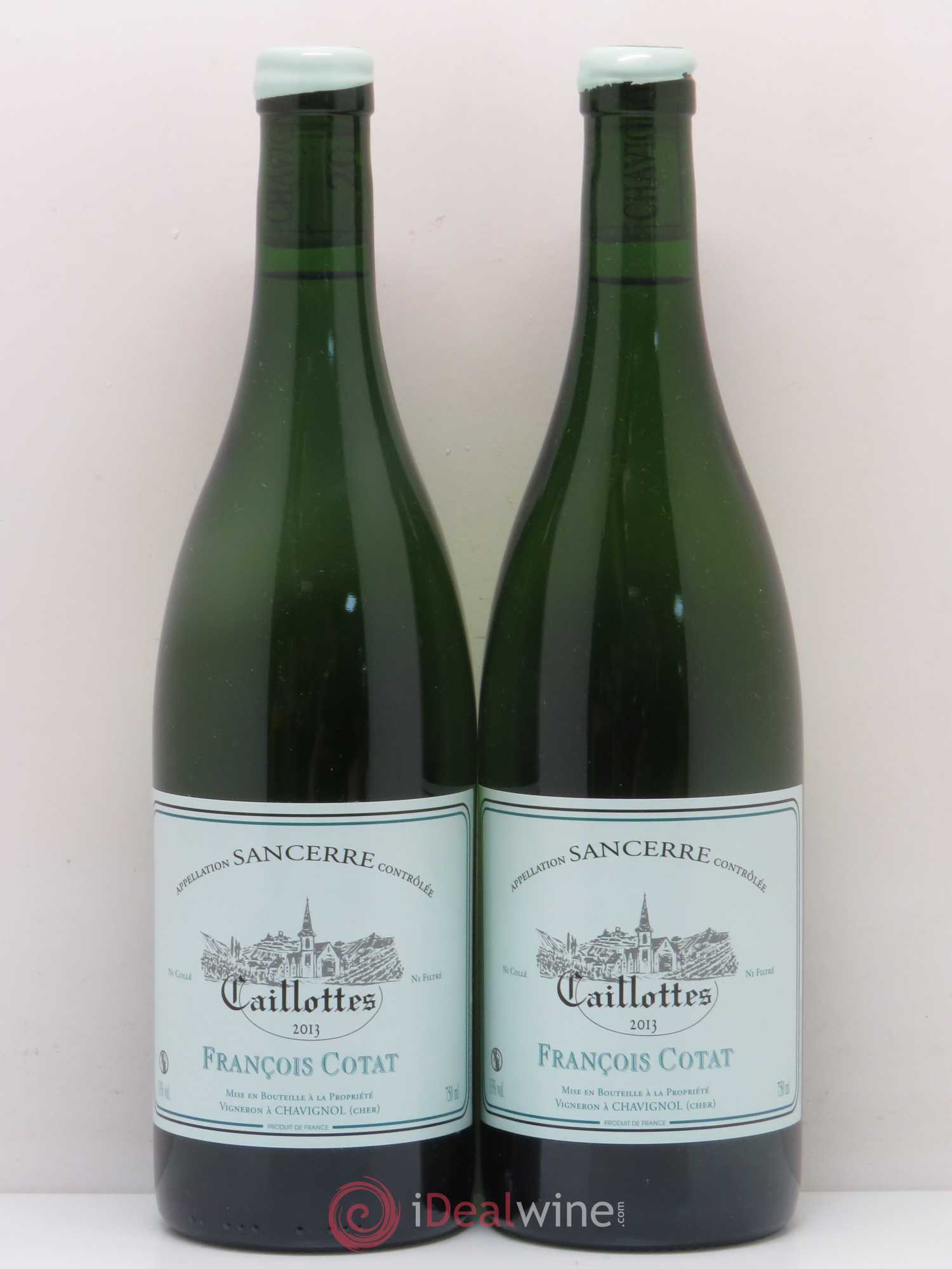 Sancerre Les Caillottes François Cotat 2013 - Lot de 2 bouteilles - 0