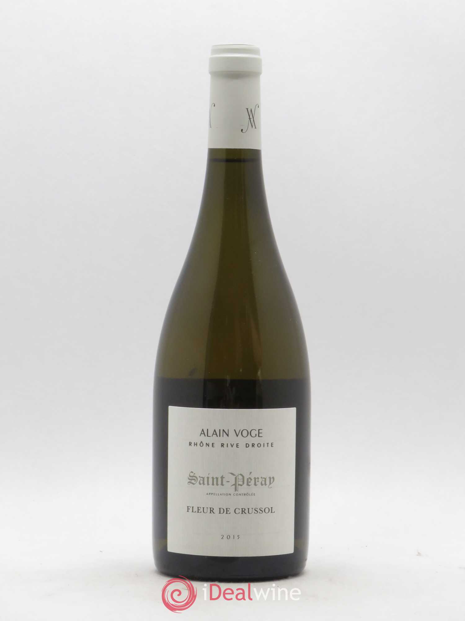 Saint-Péray Fleur de Crussol Alain Voge (Domaine) (sans prix de réserve) 2015 - Lot de 1 bouteille - 0