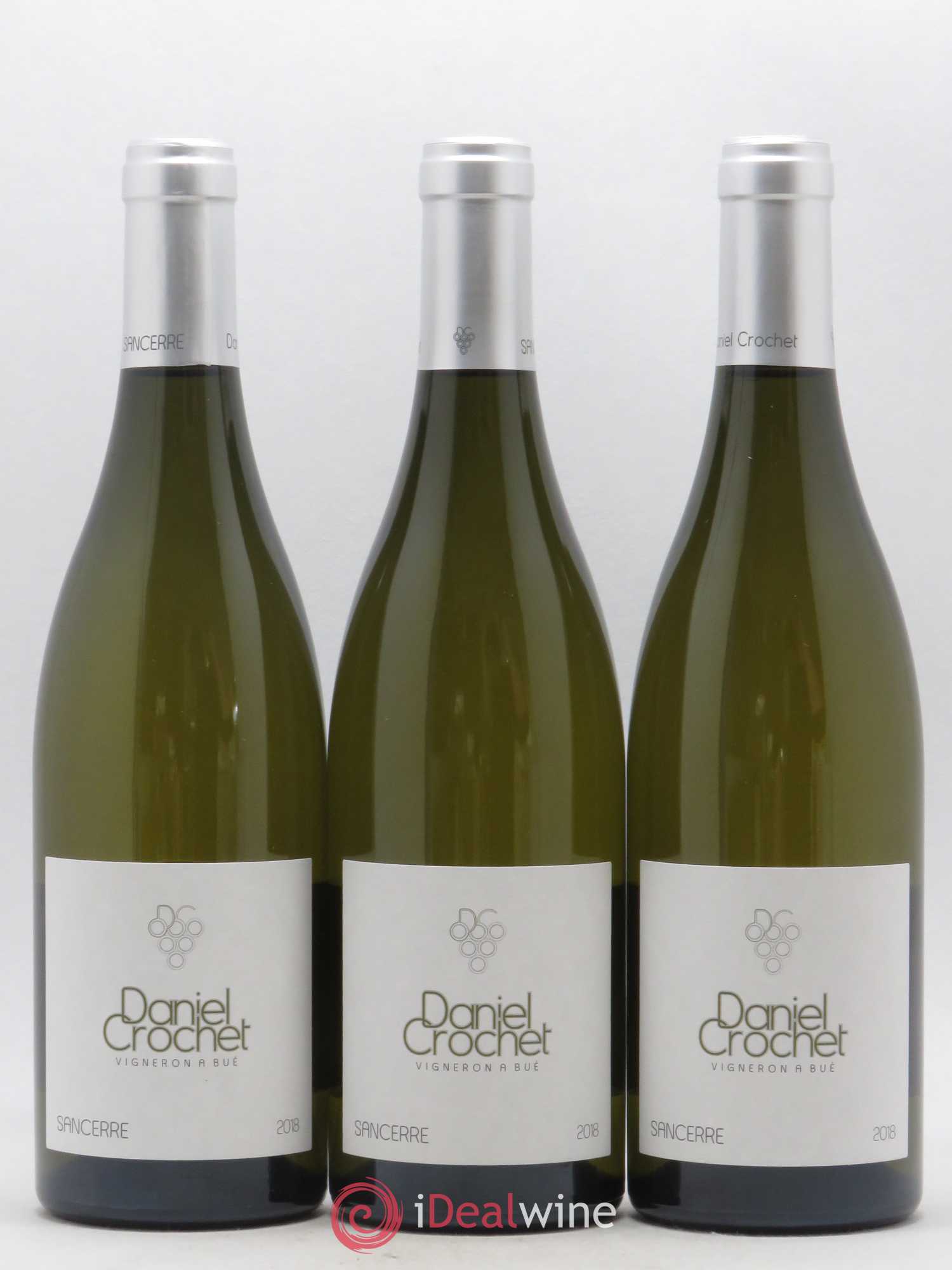 Sancerre Daniel Crochet (sans prix de réserve) 2018 - Lot de 3 bouteilles - 0
