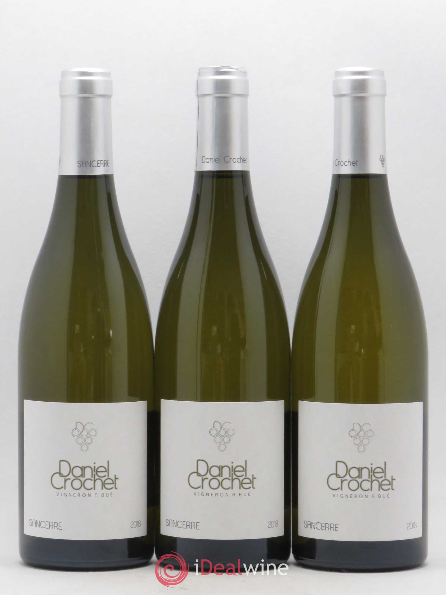 Sancerre Daniel Crochet (sans prix de réserve) 2018 - Lot de 3 bouteilles - 0
