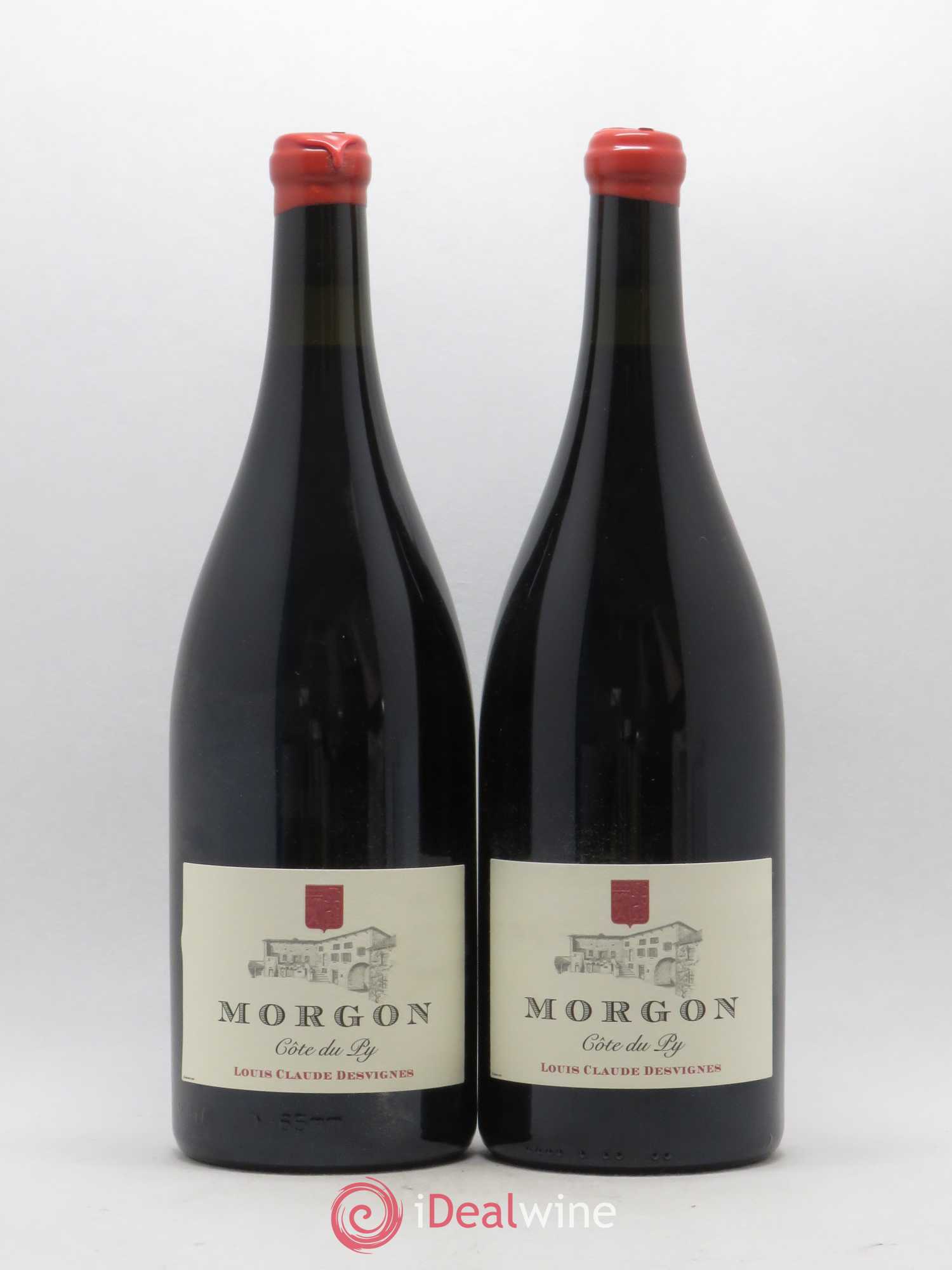 Morgon Côte du Py Louis-Claude Desvignes (sans prix de réserve) 2018 - Lot de 2 magnums - 0