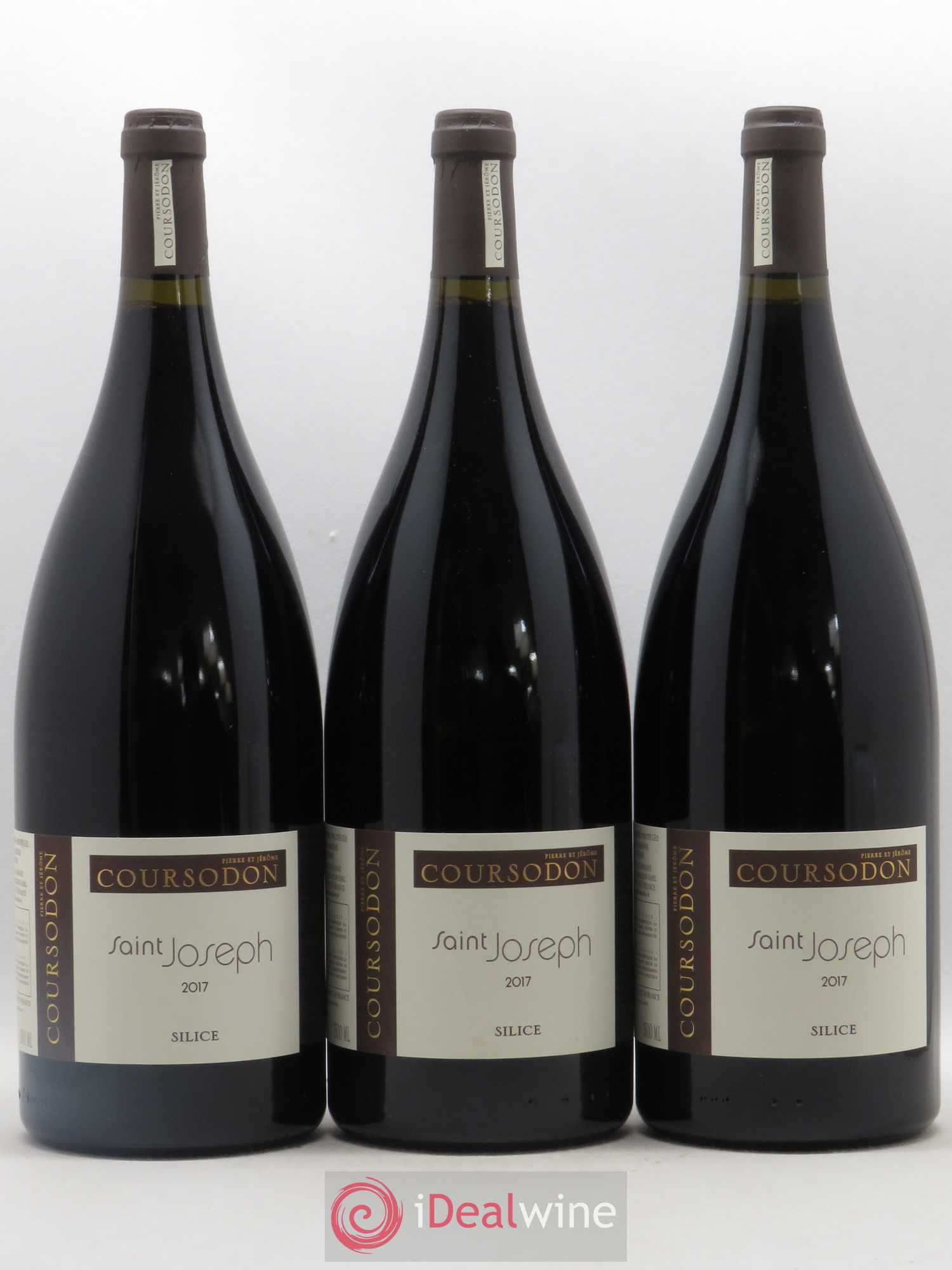 Saint-Joseph Silice Pierre et Jérôme Coursodon 2017 - Posten von 3 Magnum - 0