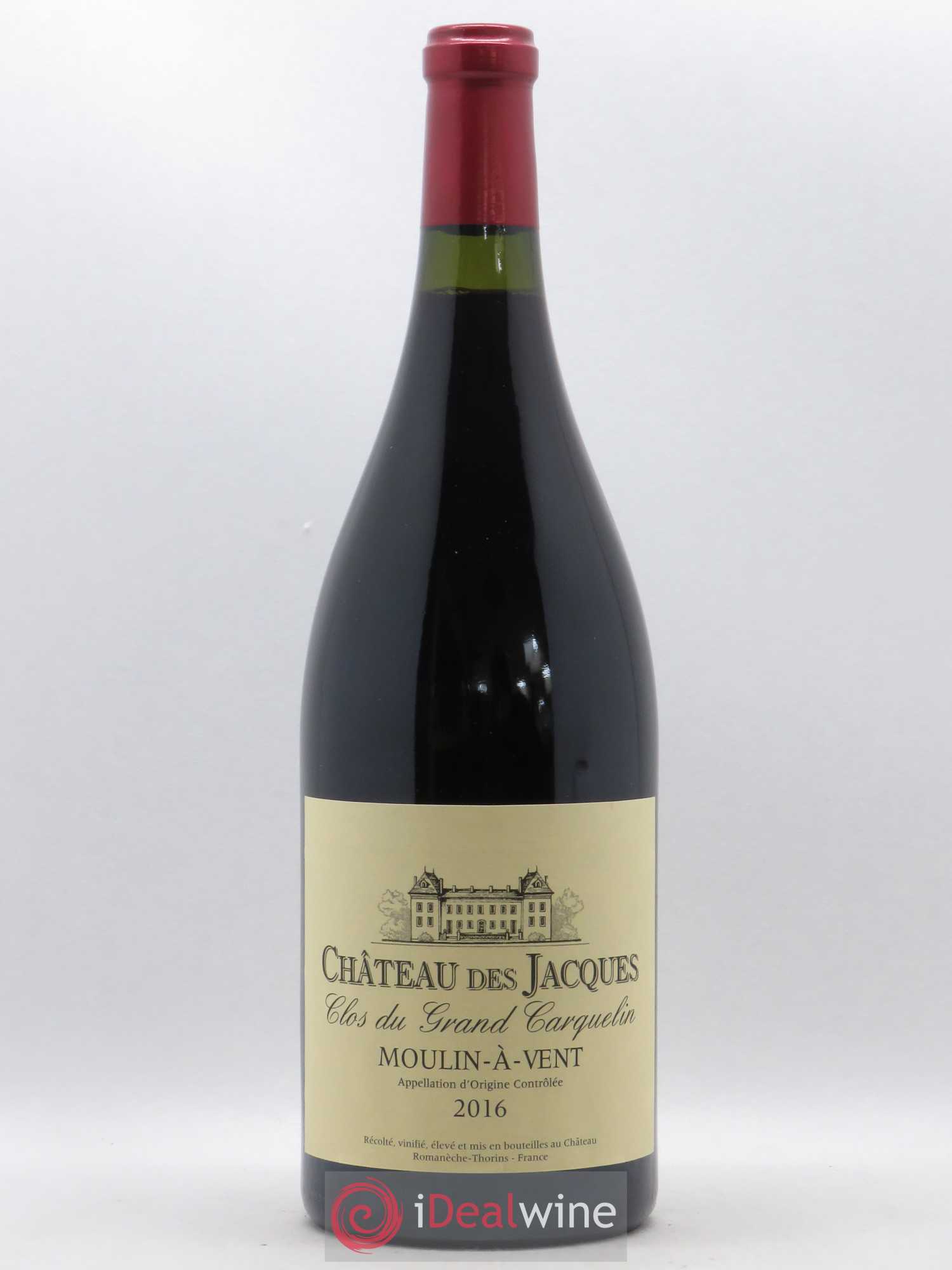 Moulin-à-Vent Clos du Grand Carquelin Château des Jacques (sans prix de reserve) 2016 - Lot de 1 magnum - 0