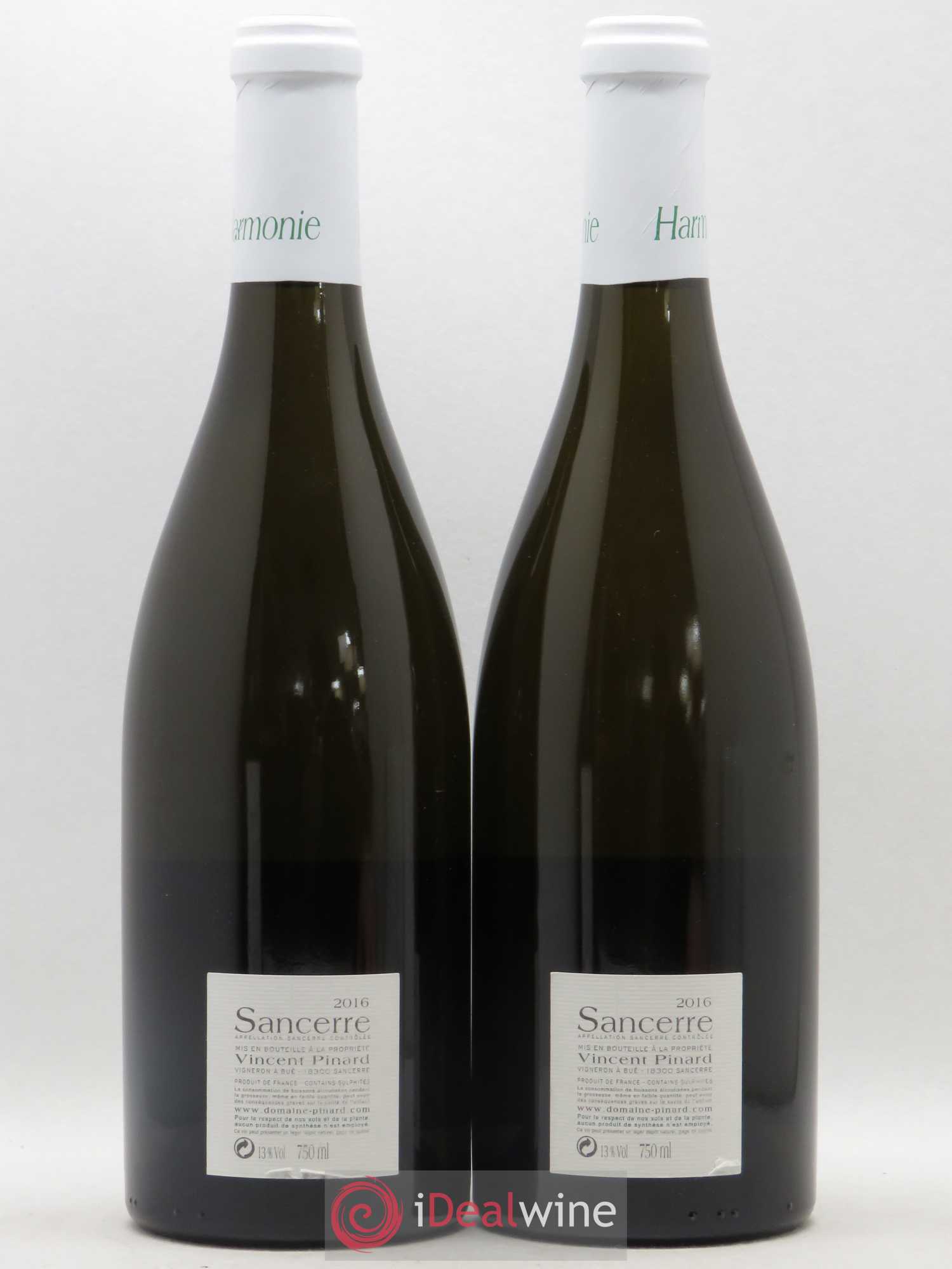 Sancerre Harmonie Vincent Pinard  2016 - Posten von 2 Flaschen - 1