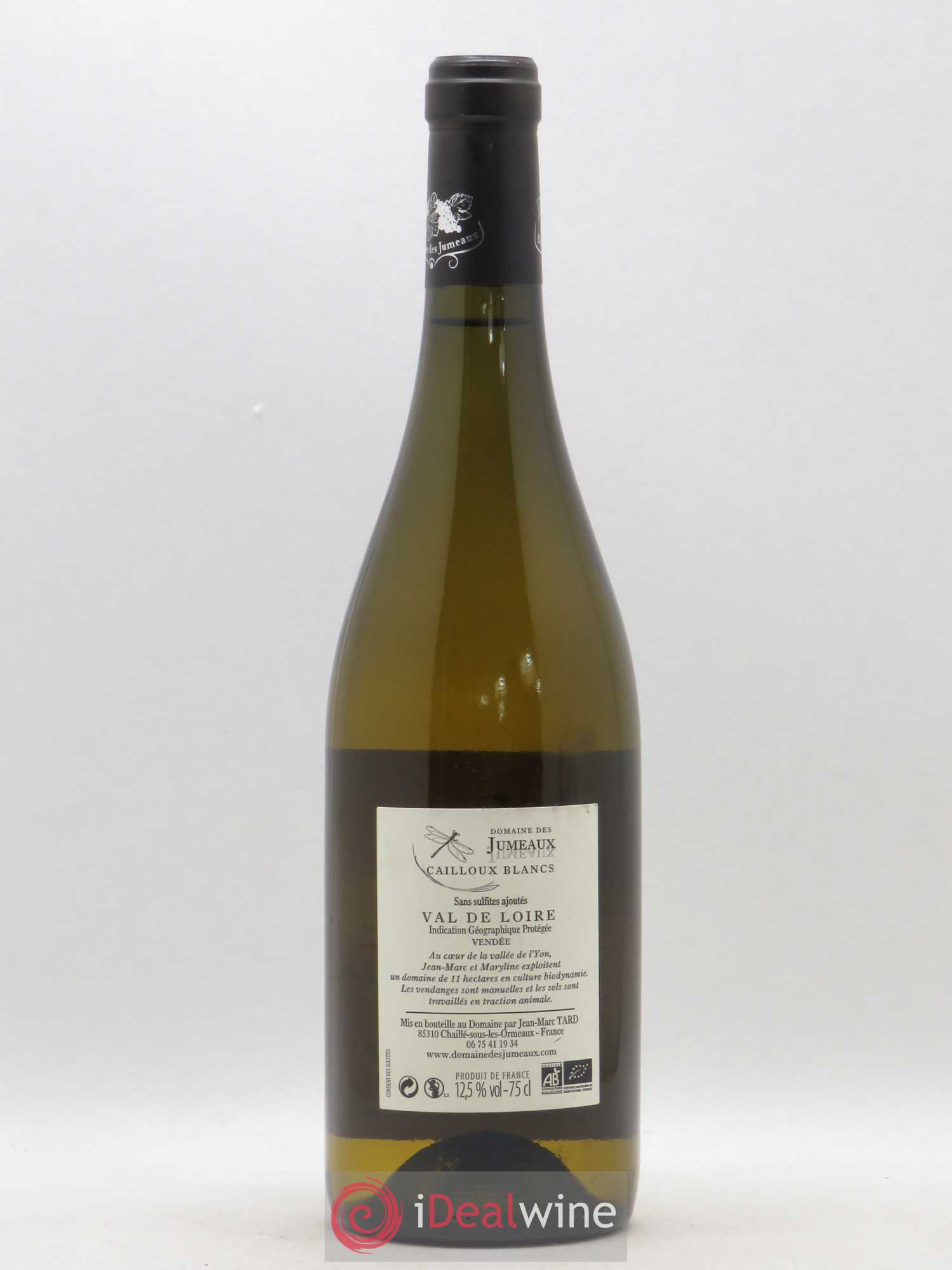 Val de Loire IGP Cailloux Blanc 2017 - Posten von 1 Flasche - 1