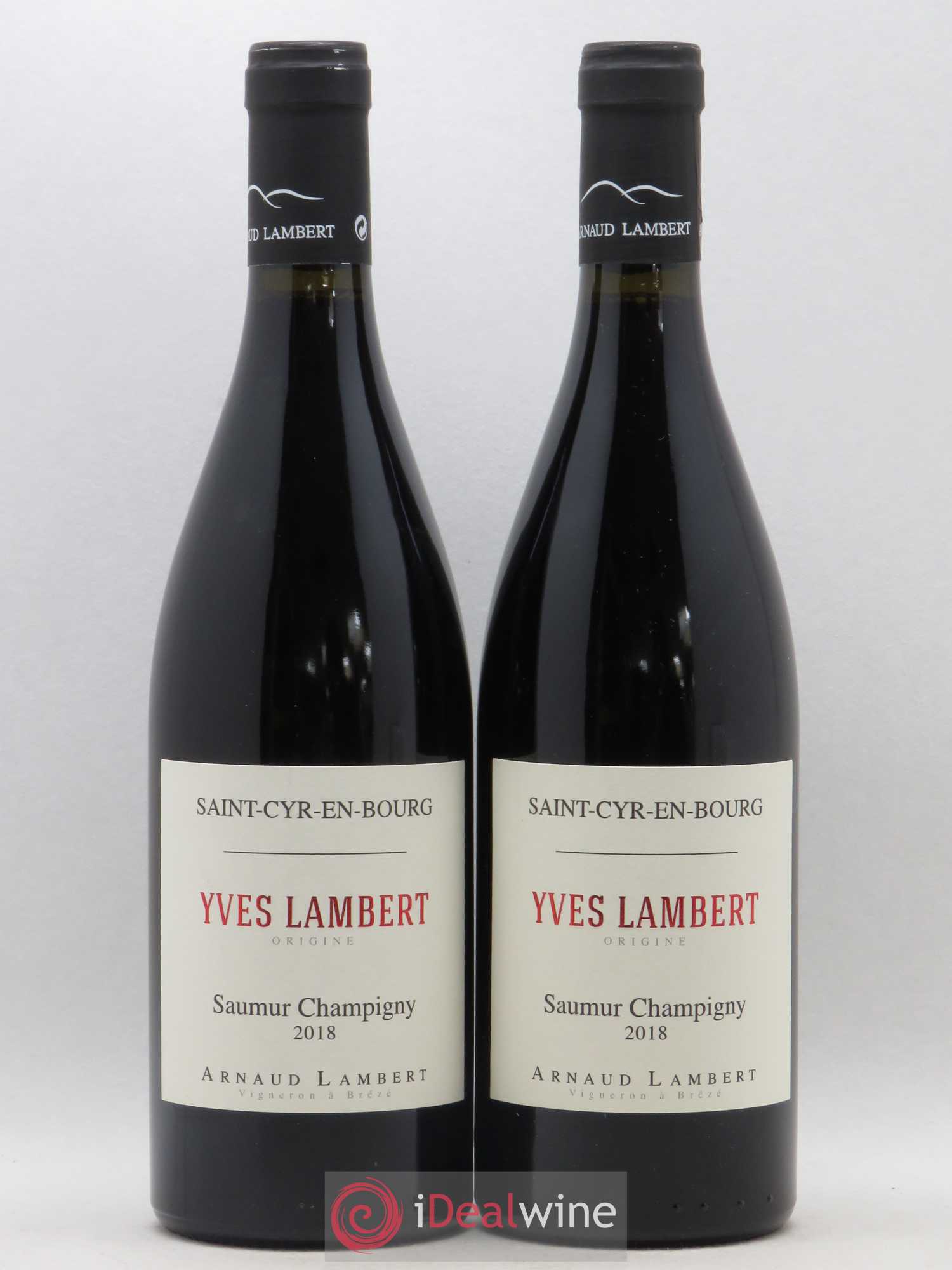 Saumur-Champigny Saint-Cyr-En-Bourg Yves Lambert Origine Domaine Arnaud Lambert (sans prix de reserve) 2018 - Posten von 2 Flaschen - 0