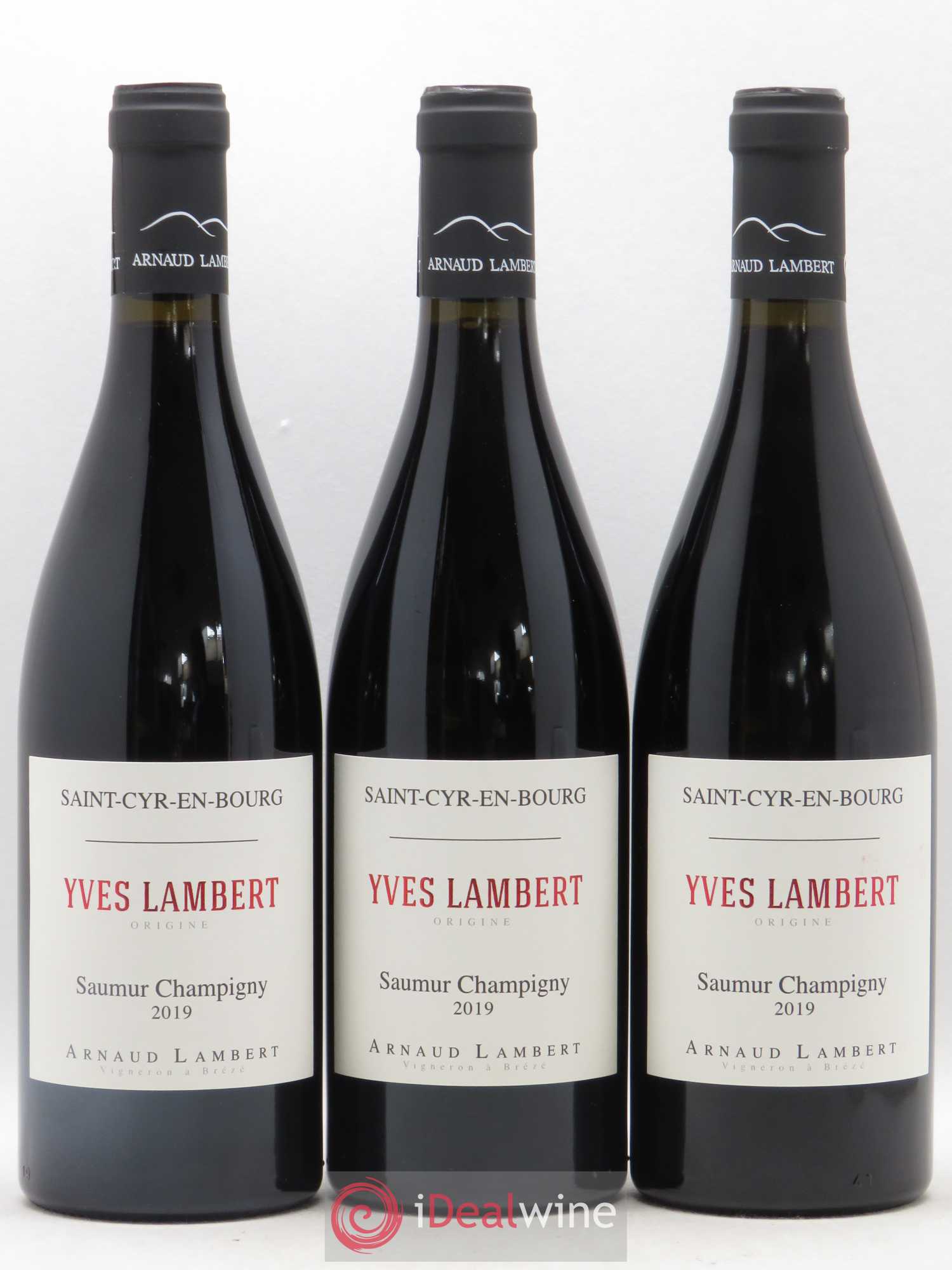 Saumur-Champigny Saint-Cyr-En-Bourg Yves Lambert Origine Domaine Arnaud Lambert (sans prix de reserve) 2019 - Posten von 3 Flaschen - 0