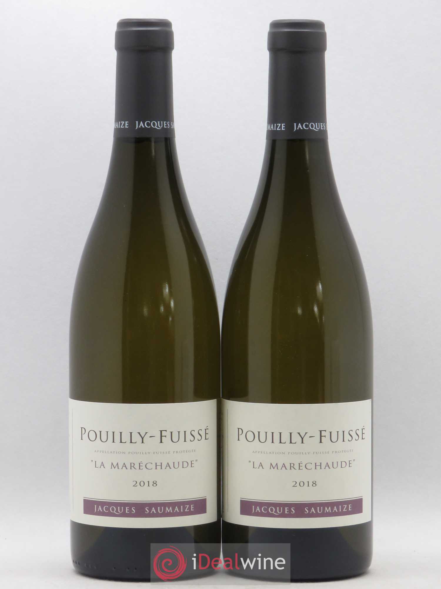 Pouilly-Fuissé La maréchaude Domaine Saumaize (sans prix de reserve) 2018 - Posten von 2 Flaschen - 0