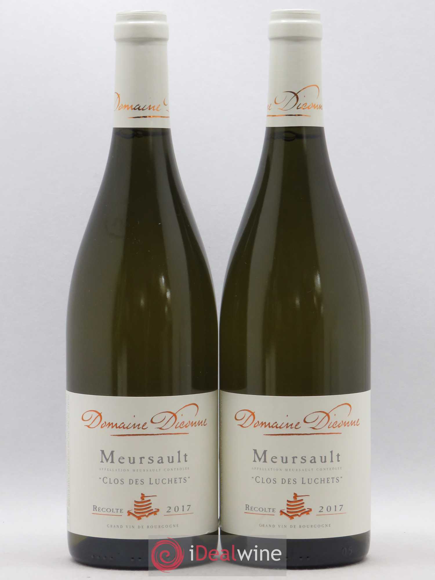 Meursault Clos des Luchets Domaine Diconne (sans prix de reserve) 2017 - Posten von 2 Flaschen - 0
