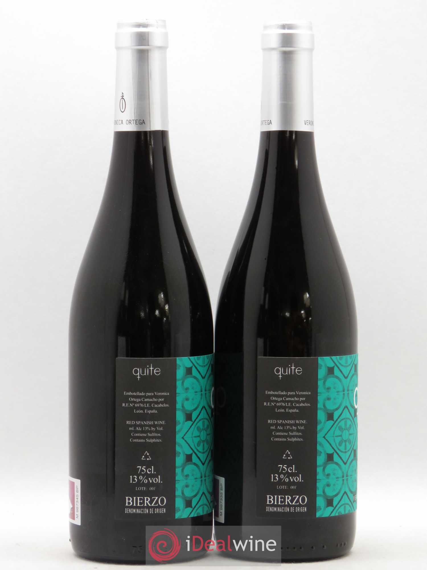 Bierzo DO Quite Mencia Veronica Ortega (sans prix de reserve) 2016 - Posten von 2 Flaschen - 1