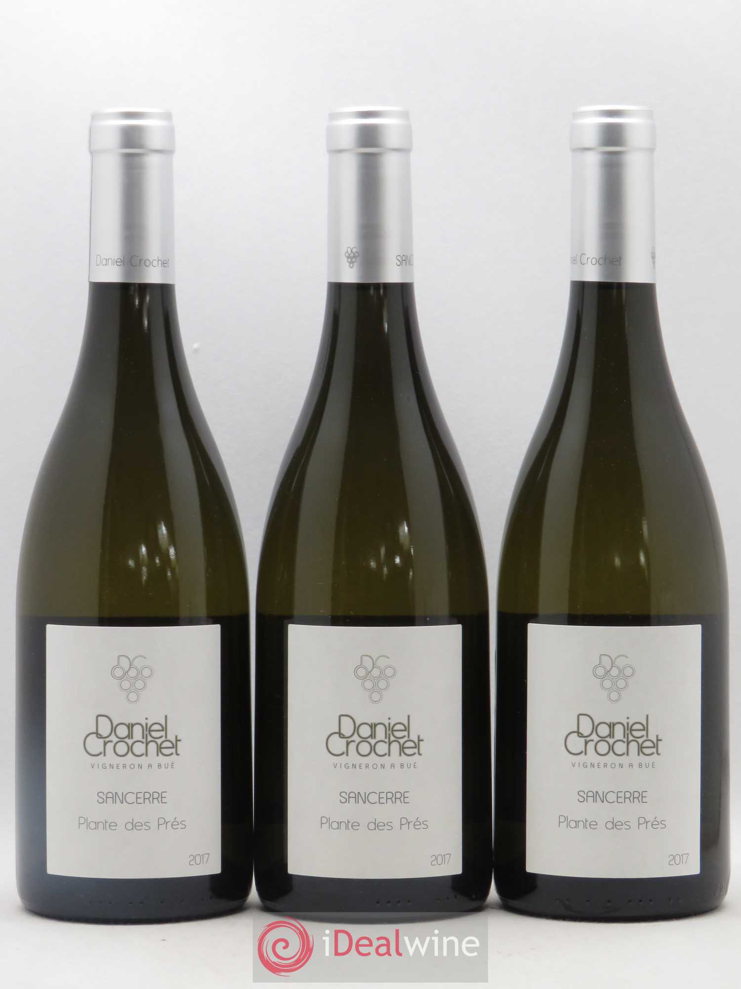 Sancerre Plante des Près Daniel Crochet 2017 - Posten von 3 Flaschen - 0