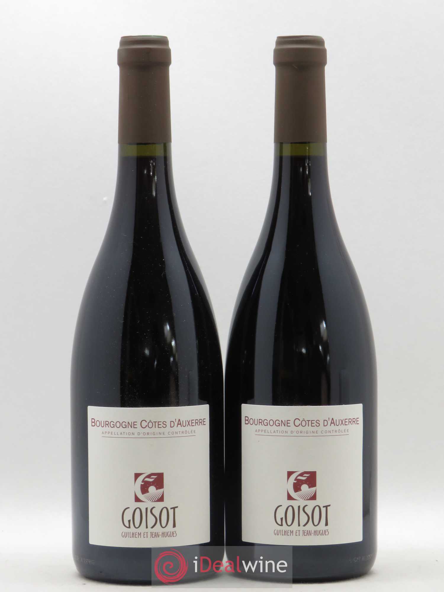 Bourgogne Cotes d'Auxerre Domaine Goisot (sans prix de reserve) 2018 - Posten von 2 Flaschen - 0