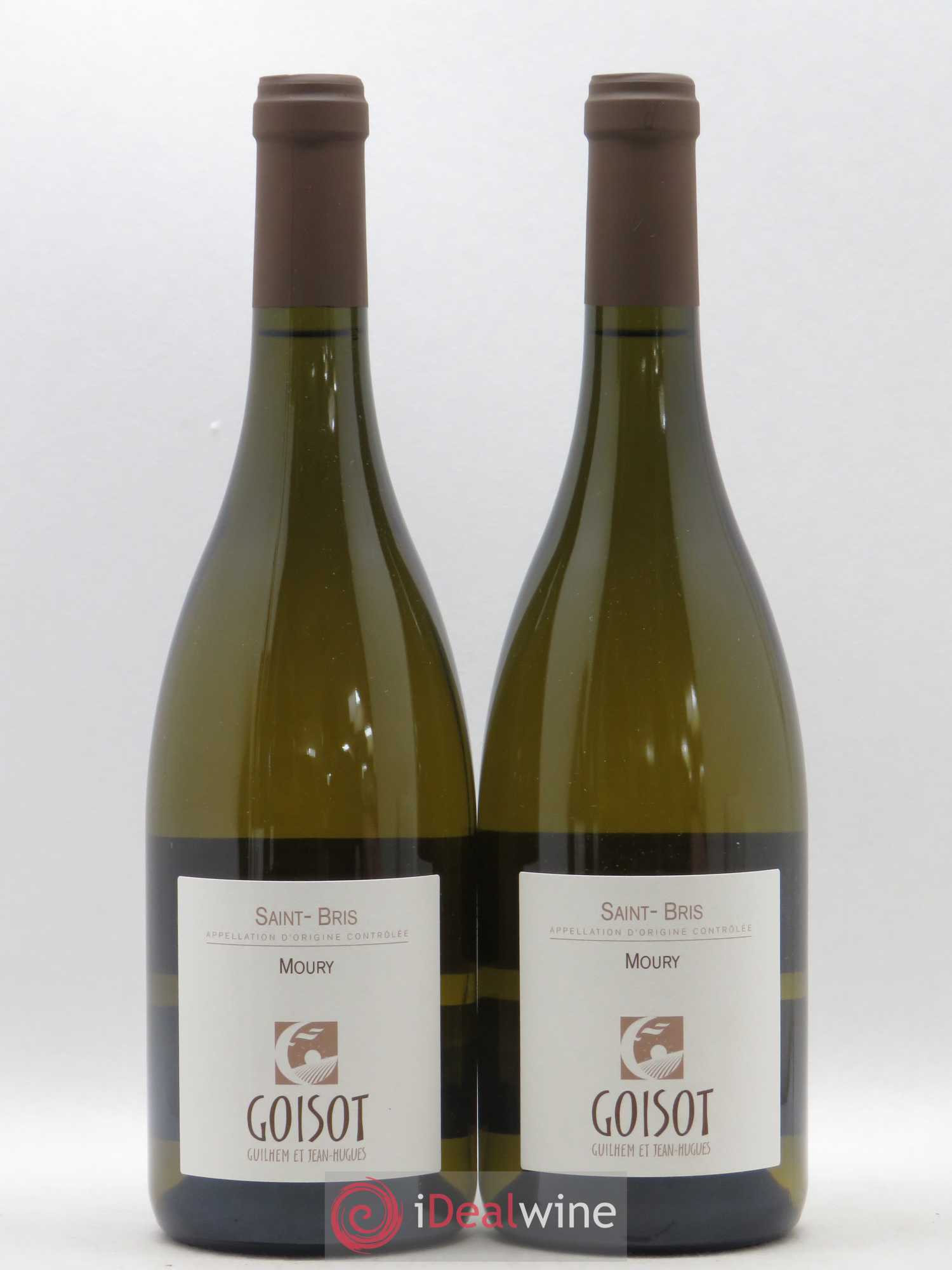 Bourgogne Saint-Bris Moury Domaine Goisot (sans prix de reserve) 2018 - Posten von 2 Flaschen - 0
