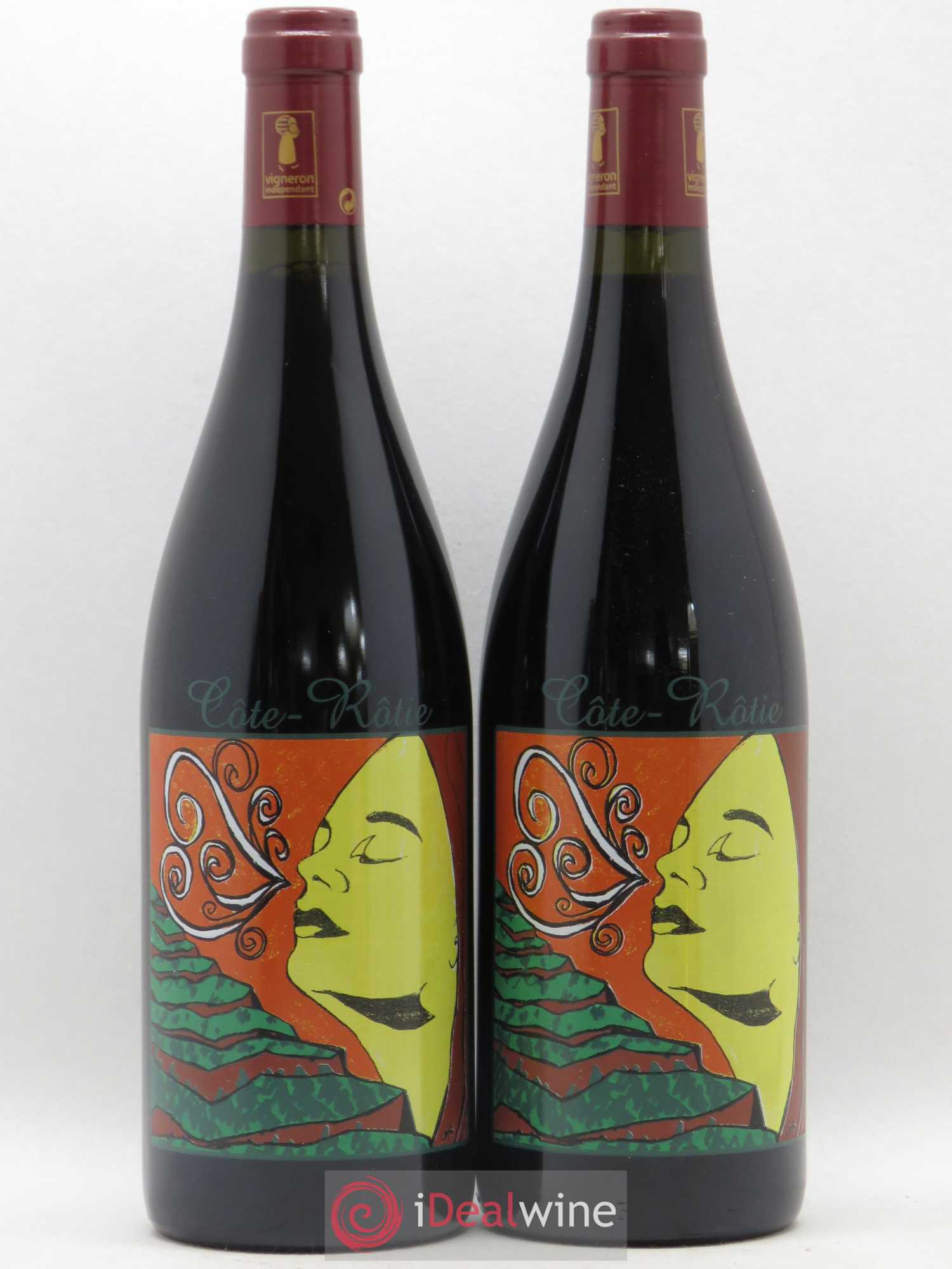 Côte-Rôtie La Péroline Vignobles Levet (sans prix de reserve) 2016 - Lot de 2 bouteilles - 0