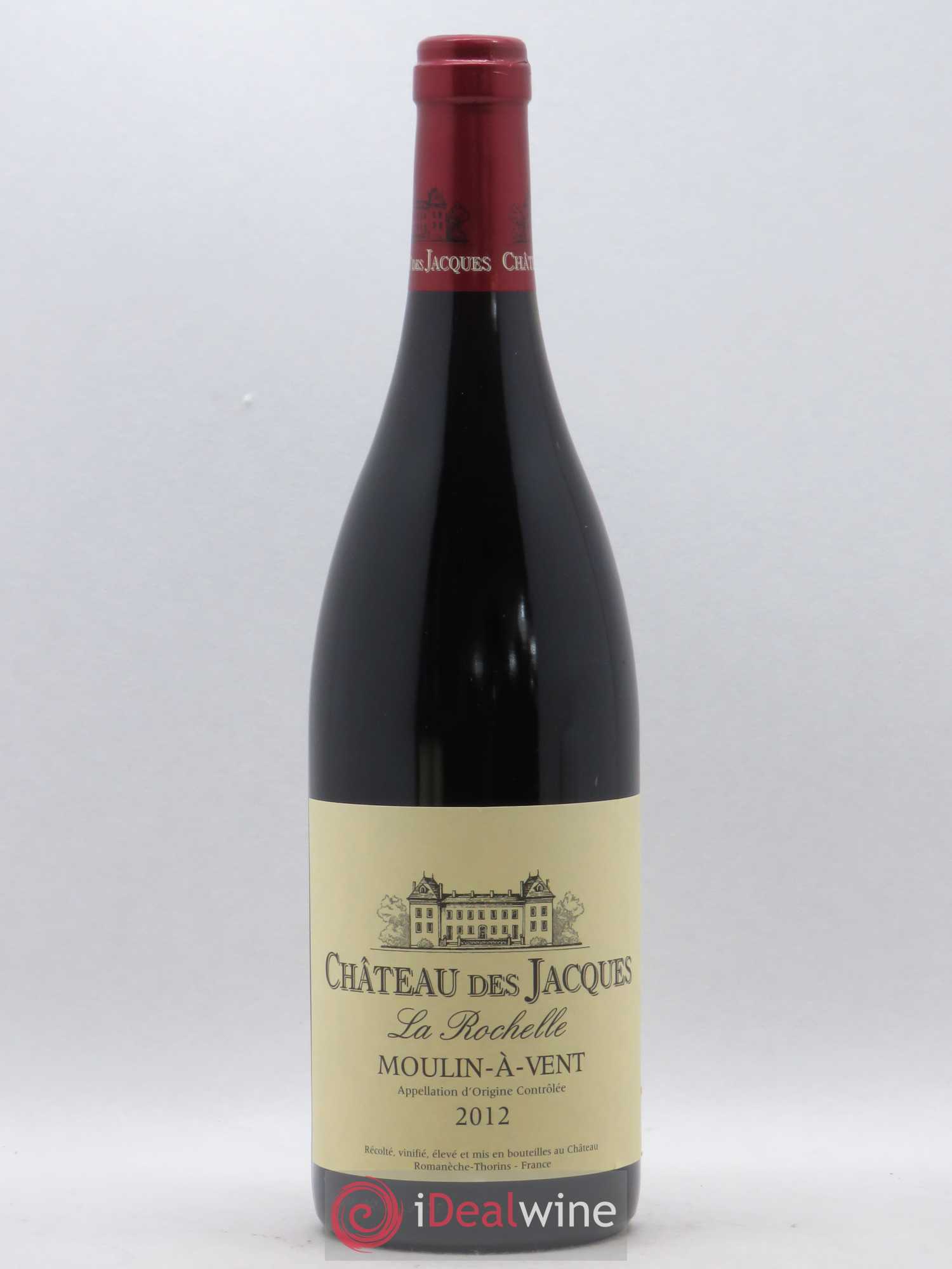 Moulin-à-Vent La Rochelle Château des Jacques 2012 - Posten von 1 Flasche - 0