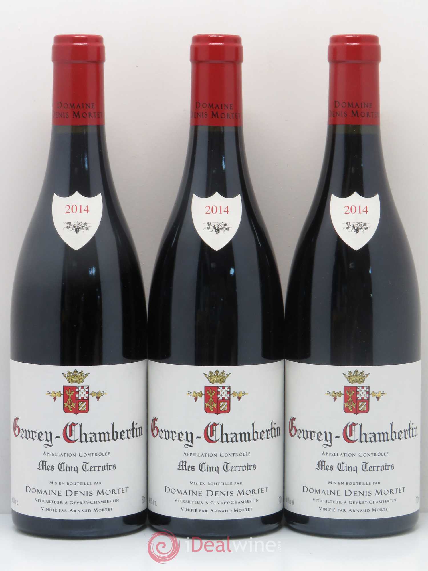 Gevrey-Chambertin Mes Cinq Terroirs Denis Mortet (Domaine) 2014 - Lot de 3 bouteilles - 0