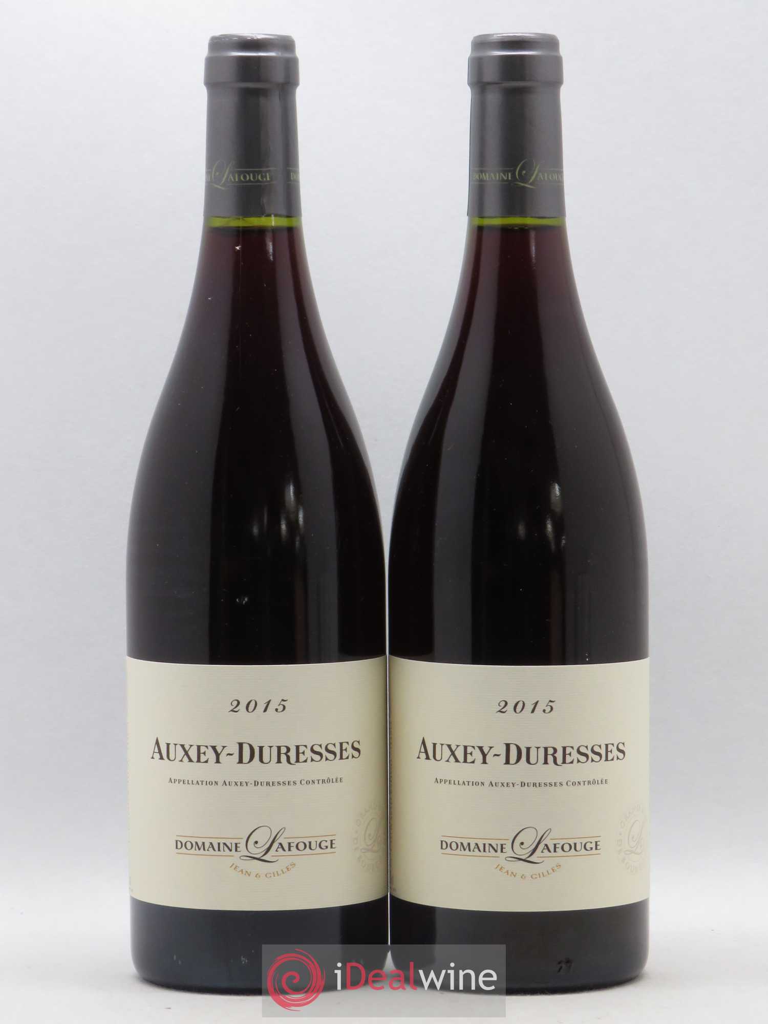 Auxey-Duresses Domaine Lafouge (sans prix de reserve) 2015 - Posten von 2 Flaschen - 0