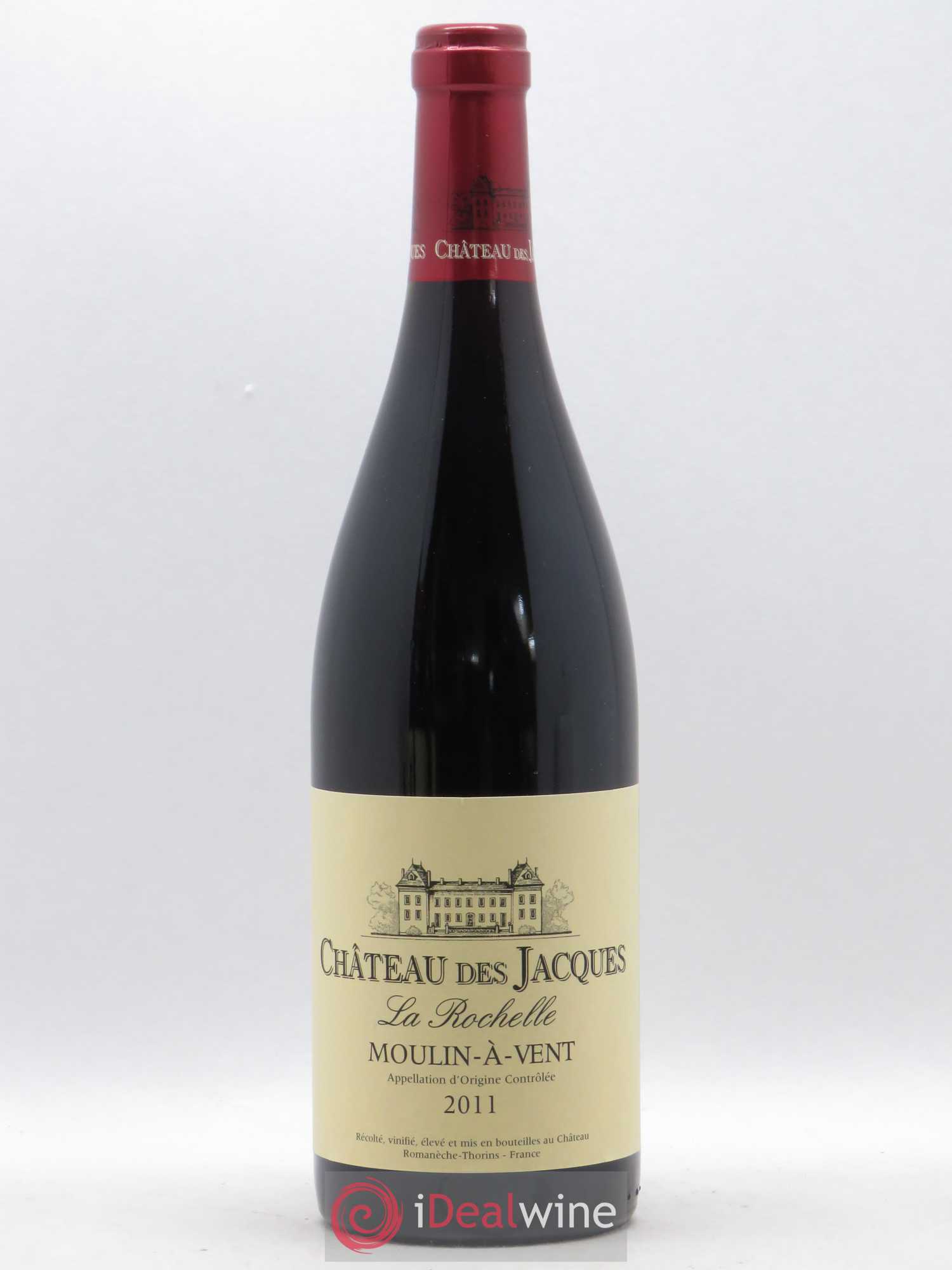 Moulin-à-Vent La Rochelle Château des Jacques 2011 - Posten von 1 Flasche - 0