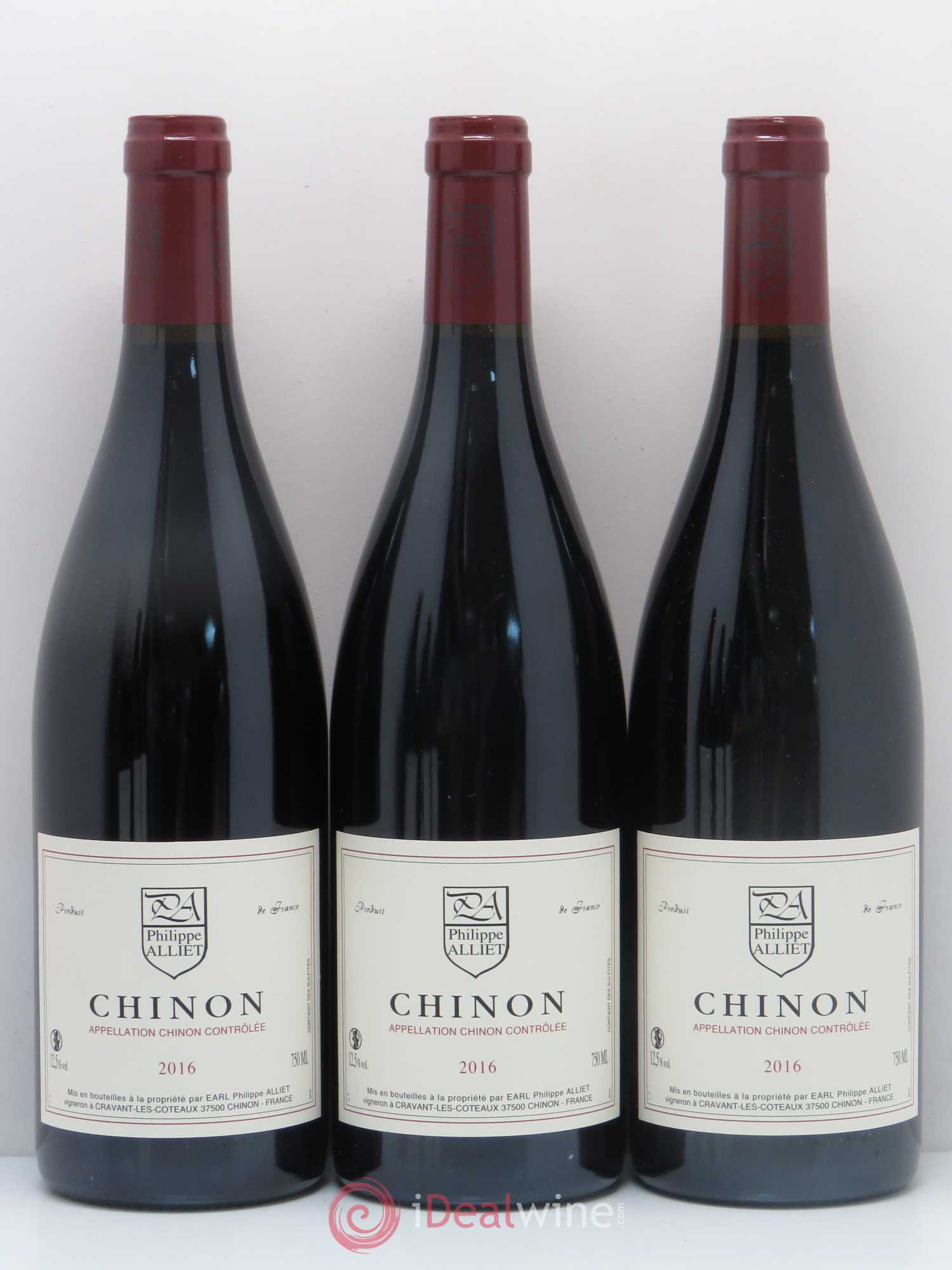 Chinon Philippe Alliet Tradition (sans prix de réserve) 2016 - Posten von 6 Flaschen - 1